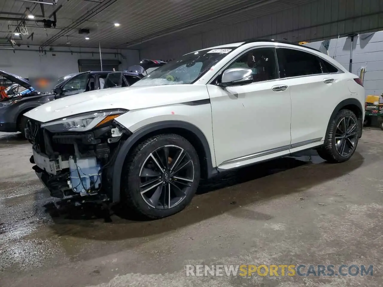 1 Фотография поврежденного автомобиля 3PCAJ5L34NF101426 INFINITI QX55 SENSO 2022