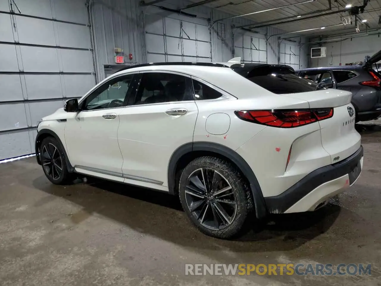 2 Фотография поврежденного автомобиля 3PCAJ5L34NF101426 INFINITI QX55 SENSO 2022