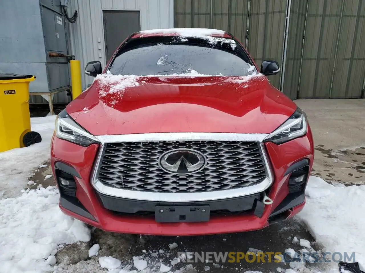 5 Фотография поврежденного автомобиля 3PCAJ5L36NF100049 INFINITI QX55 SENSO 2022