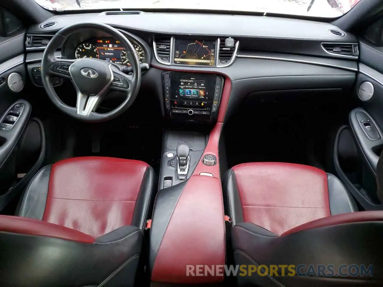 8 Фотография поврежденного автомобиля 3PCAJ5L36NF100049 INFINITI QX55 SENSO 2022
