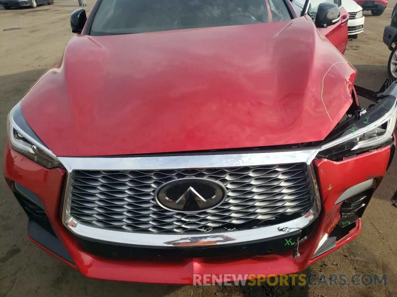 12 Photograph of a damaged car 3PCAJ5LR0PF114889 INFINITI QX55 SENSO 2023