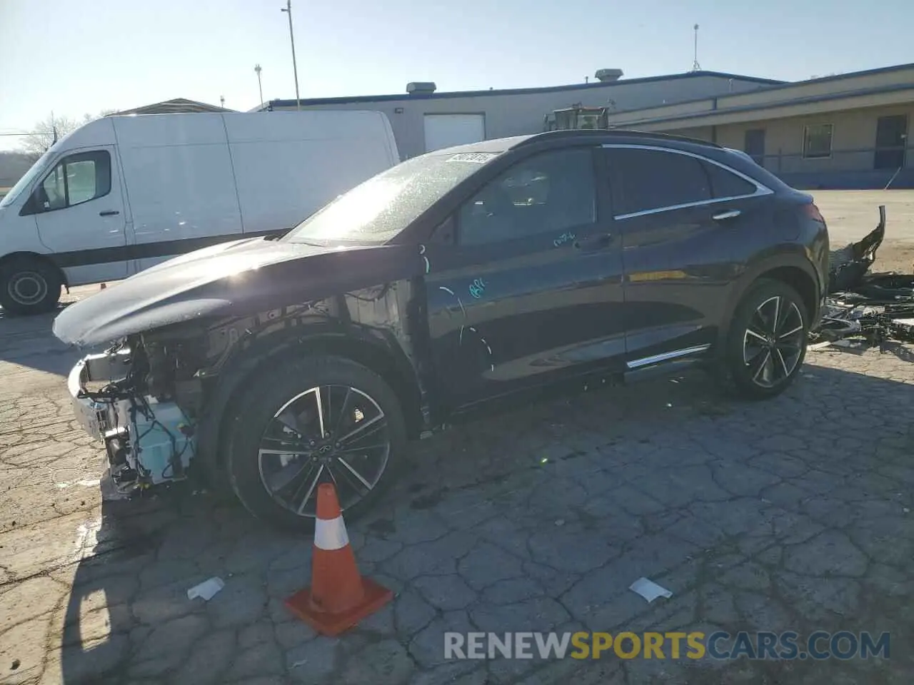 1 Photograph of a damaged car 3PCAJ5LR8SF106435 INFINITI QX55 SENSO 2025