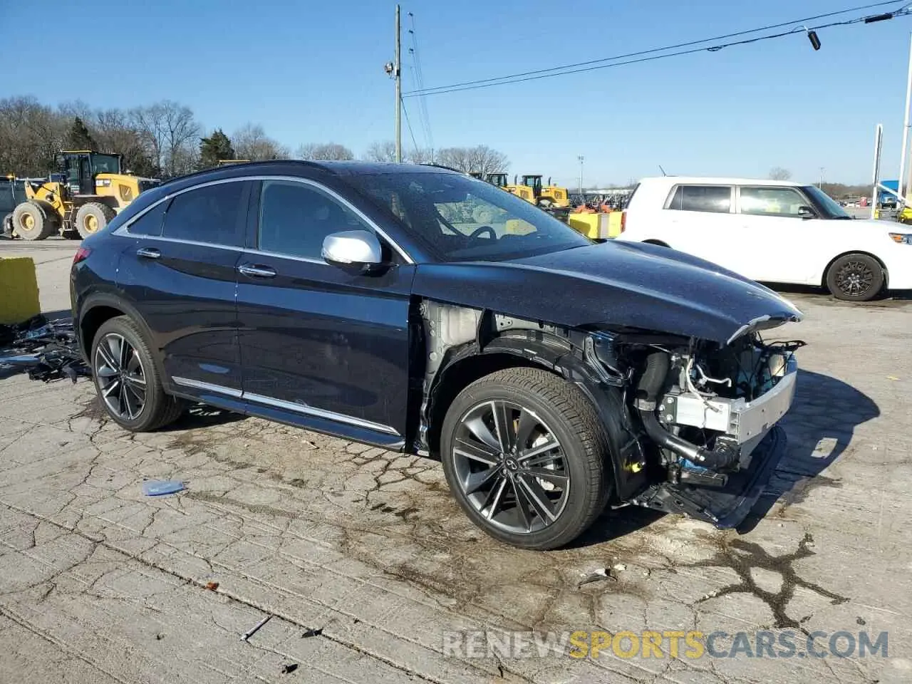 4 Photograph of a damaged car 3PCAJ5LR8SF106435 INFINITI QX55 SENSO 2025