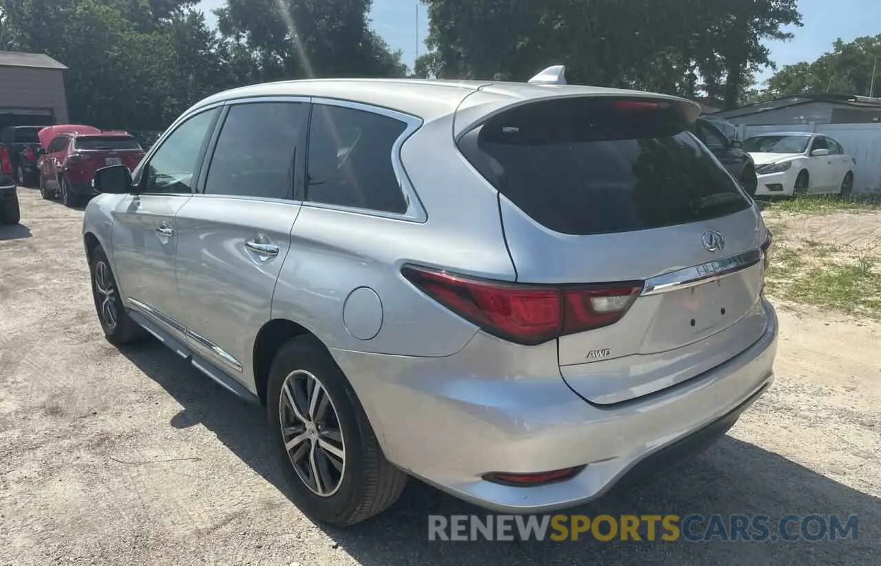 3 Фотография поврежденного автомобиля 5N1DL0MM0KC557428 INFINITI QX60 2019