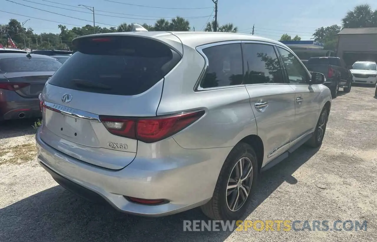 4 Фотография поврежденного автомобиля 5N1DL0MM0KC557428 INFINITI QX60 2019