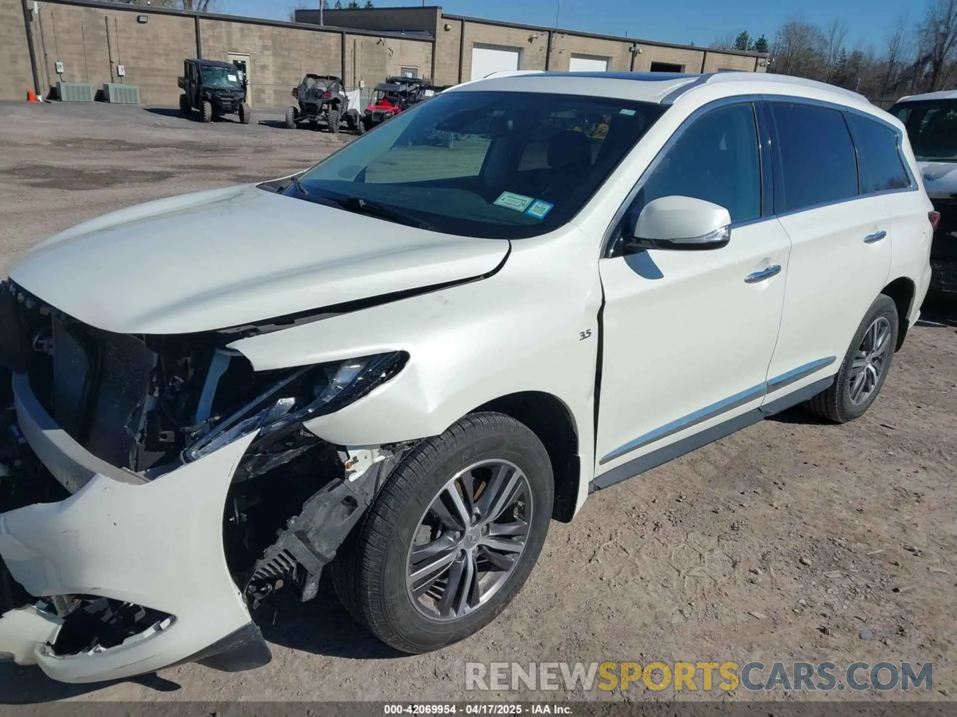 2 Фотография поврежденного автомобиля 5N1DL0MM1KC514667 INFINITI QX60 2019