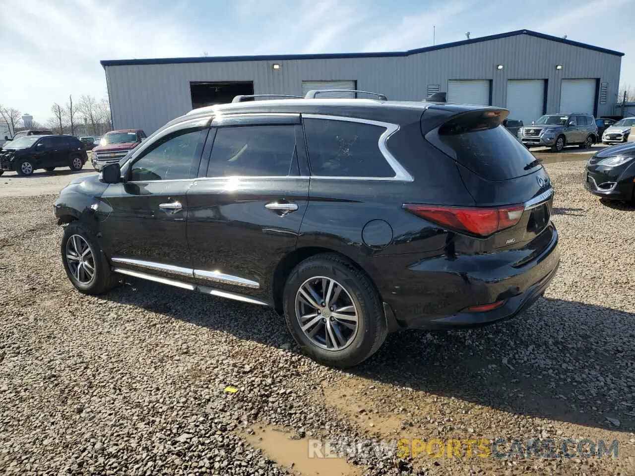 2 Photograph of a damaged car 5N1DL0MM1KC529542 INFINITI QX60 2019