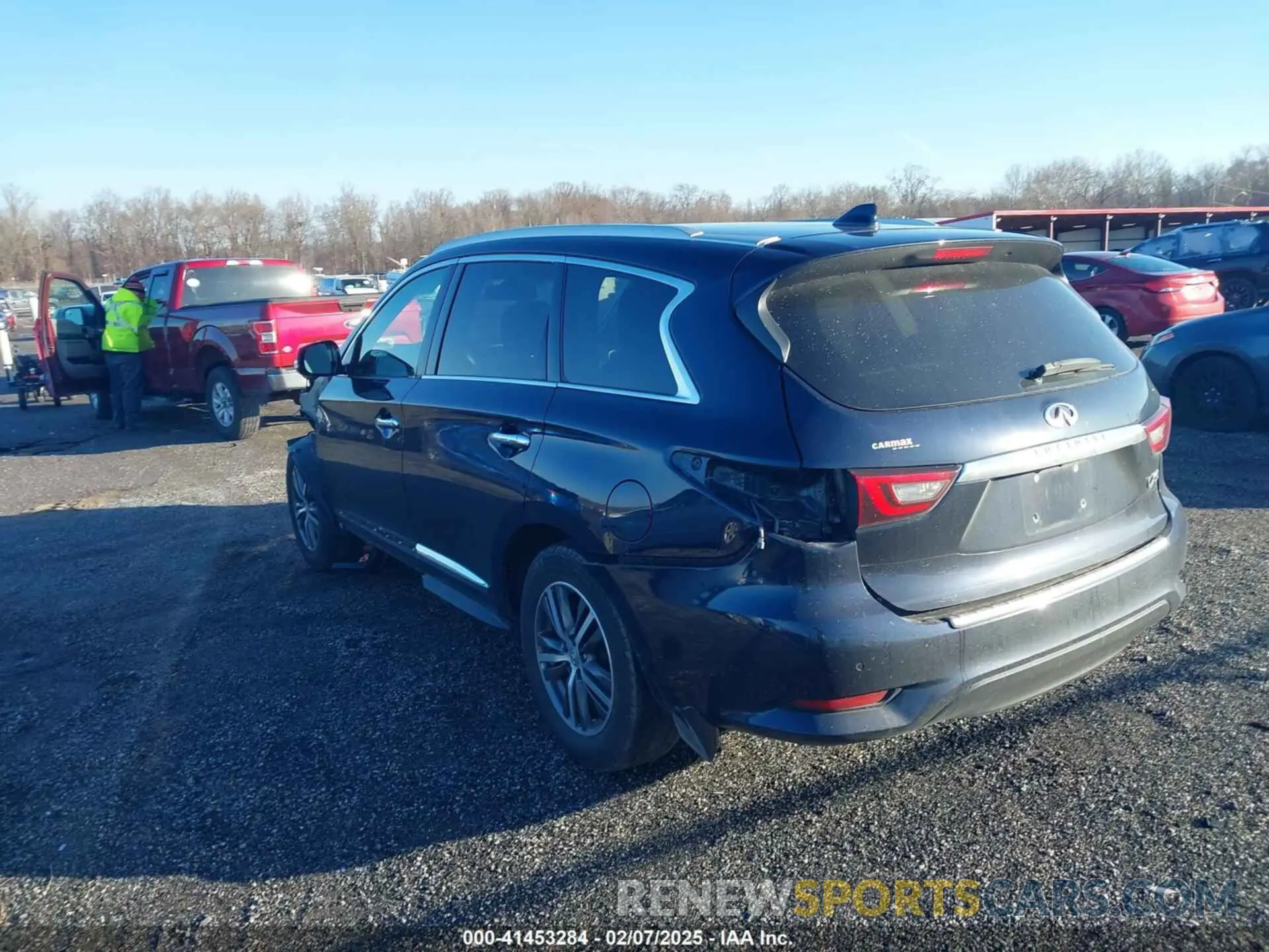 3 Photograph of a damaged car 5N1DL0MM2KC507484 INFINITI QX60 2019