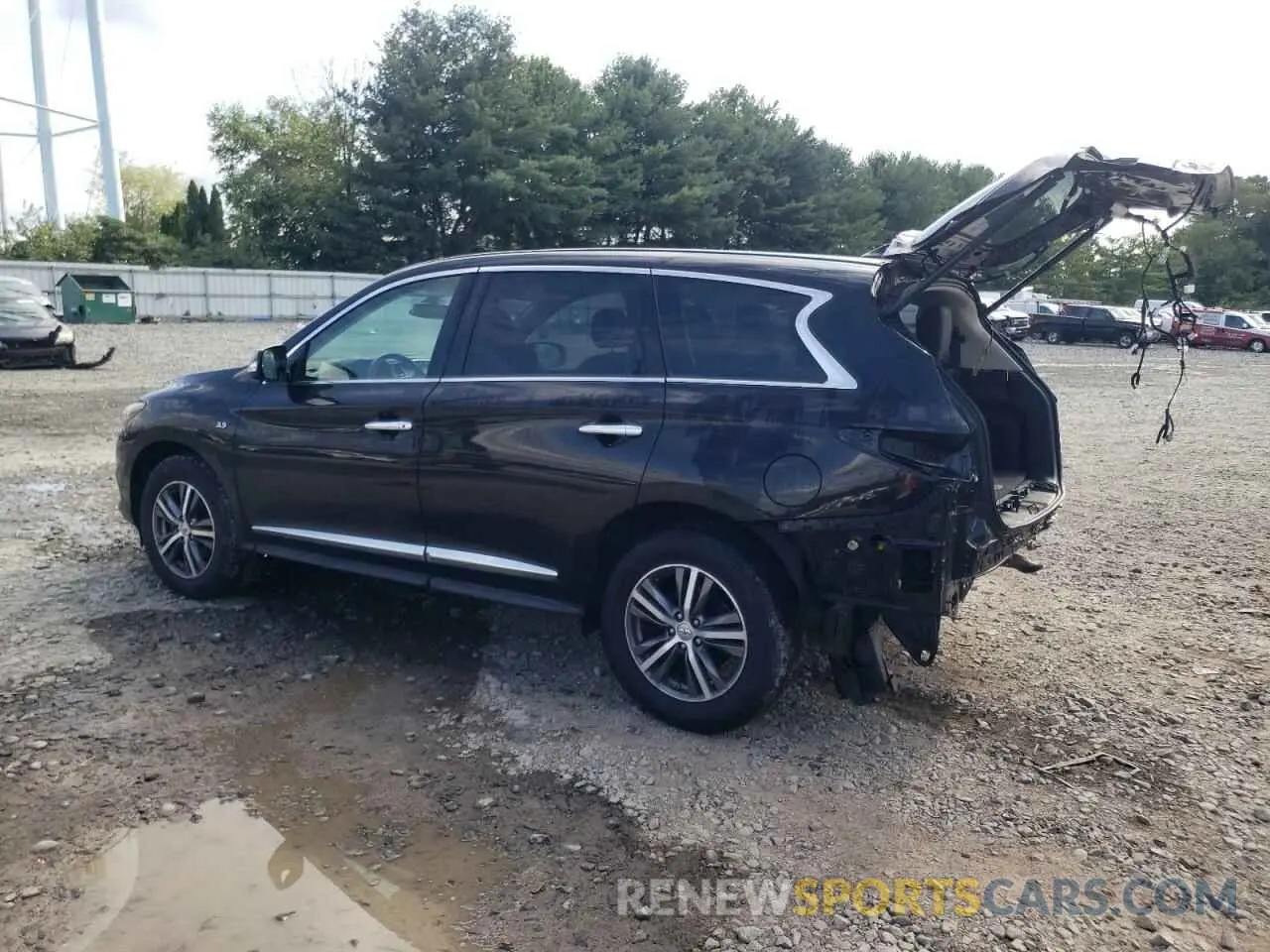 2 Photograph of a damaged car 5N1DL0MM2KC515858 INFINITI QX60 2019