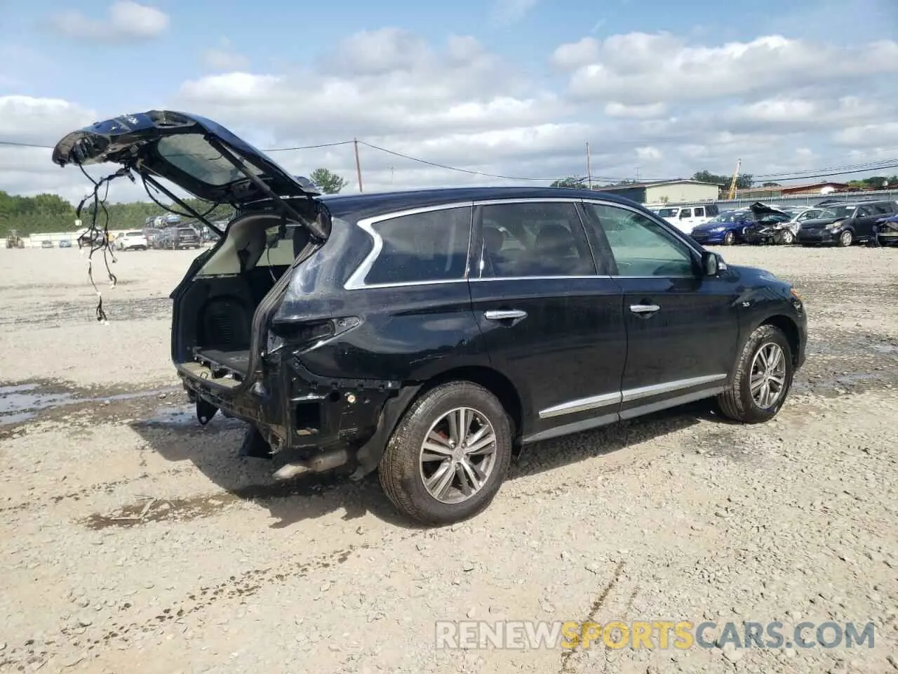 3 Photograph of a damaged car 5N1DL0MM2KC515858 INFINITI QX60 2019