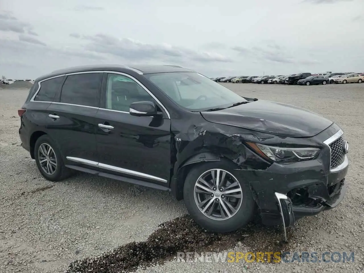 4 Фотография поврежденного автомобиля 5N1DL0MM2KC555163 INFINITI QX60 2019