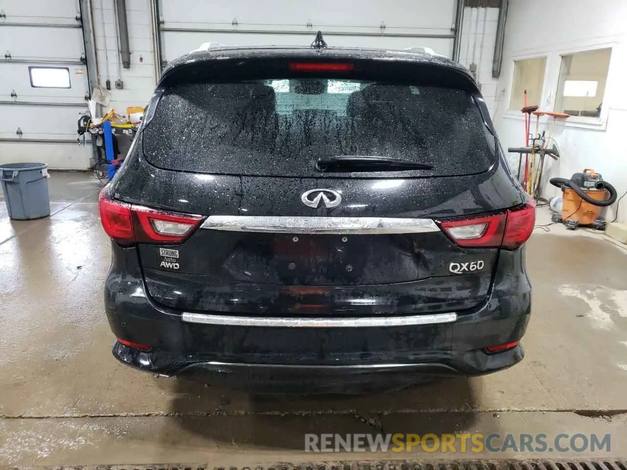 6 Photograph of a damaged car 5N1DL0MM3KC518400 INFINITI QX60 2019