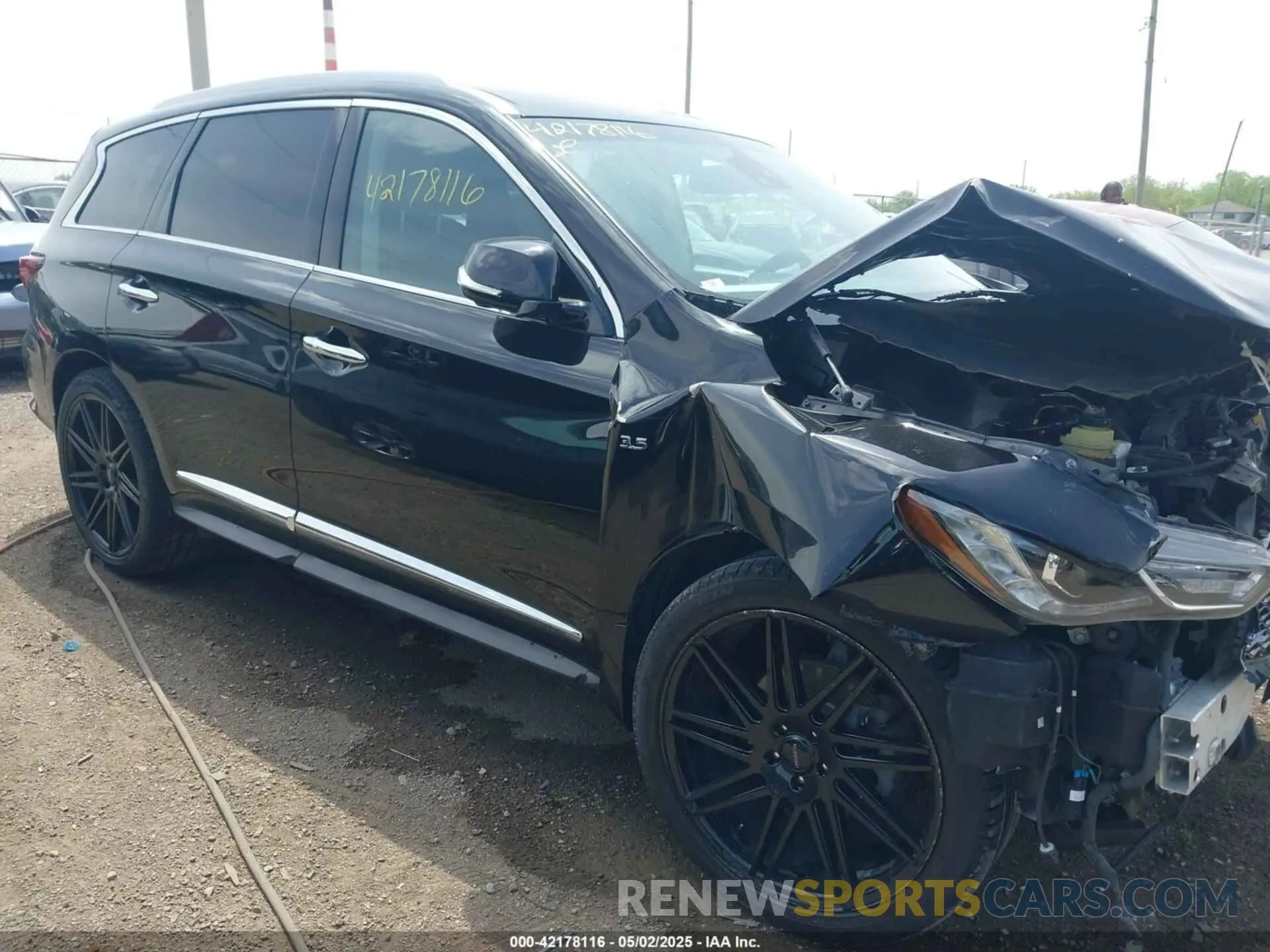 6 Photograph of a damaged car 5N1DL0MM3KC534242 INFINITI QX60 2019