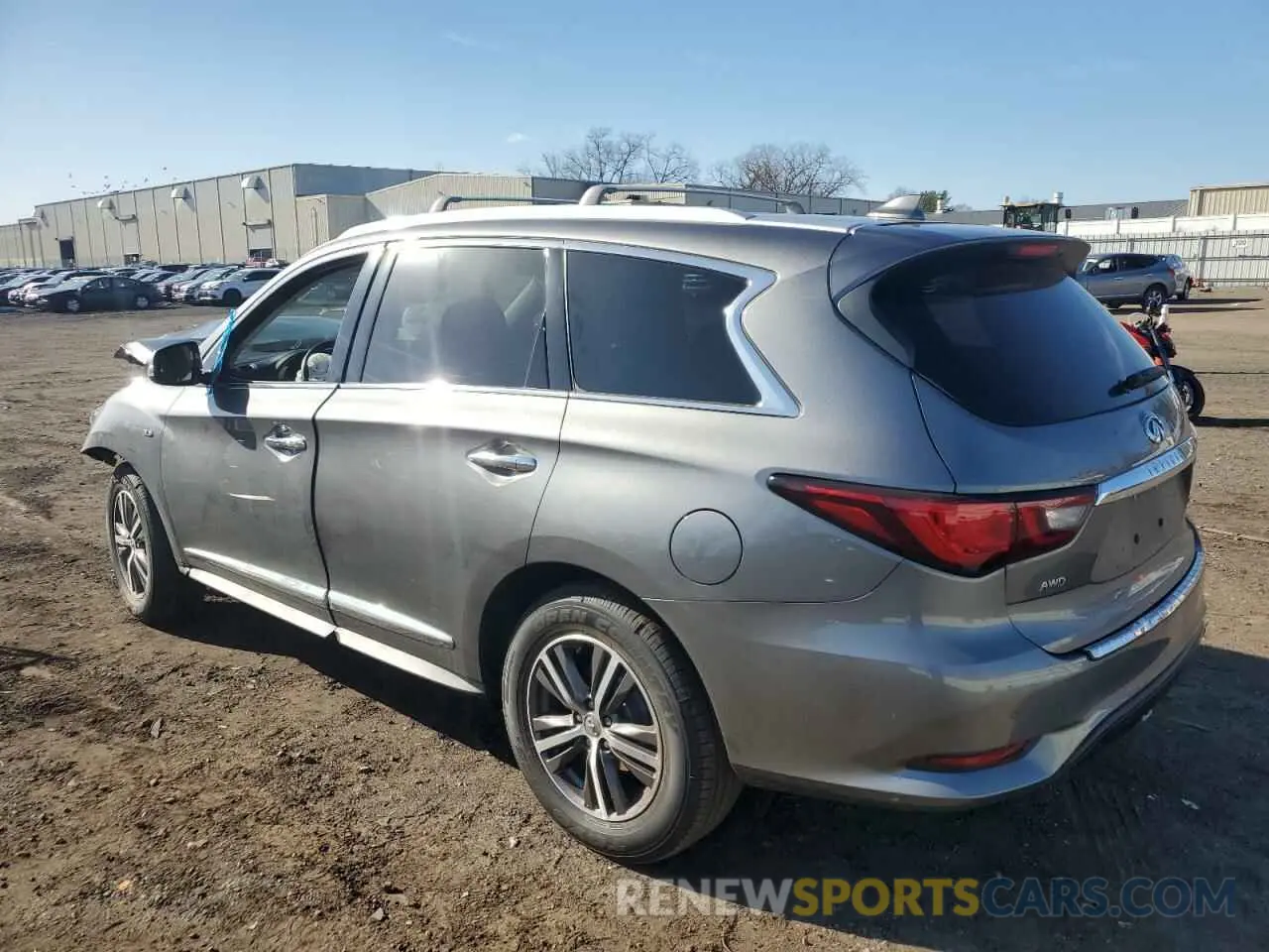 2 Photograph of a damaged car 5N1DL0MM3KC549985 INFINITI QX60 2019