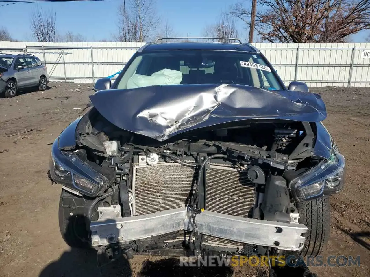 5 Photograph of a damaged car 5N1DL0MM3KC549985 INFINITI QX60 2019