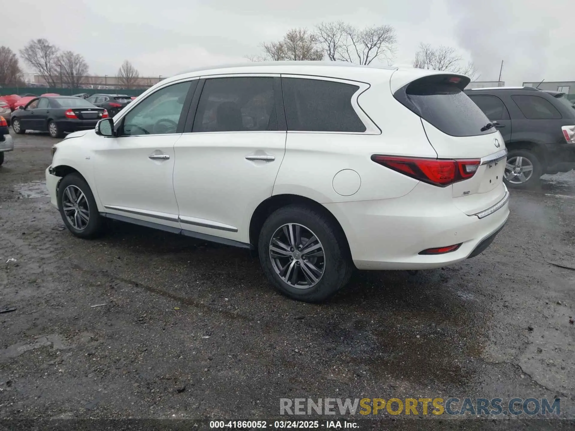 3 Photograph of a damaged car 5N1DL0MM4KC526893 INFINITI QX60 2019