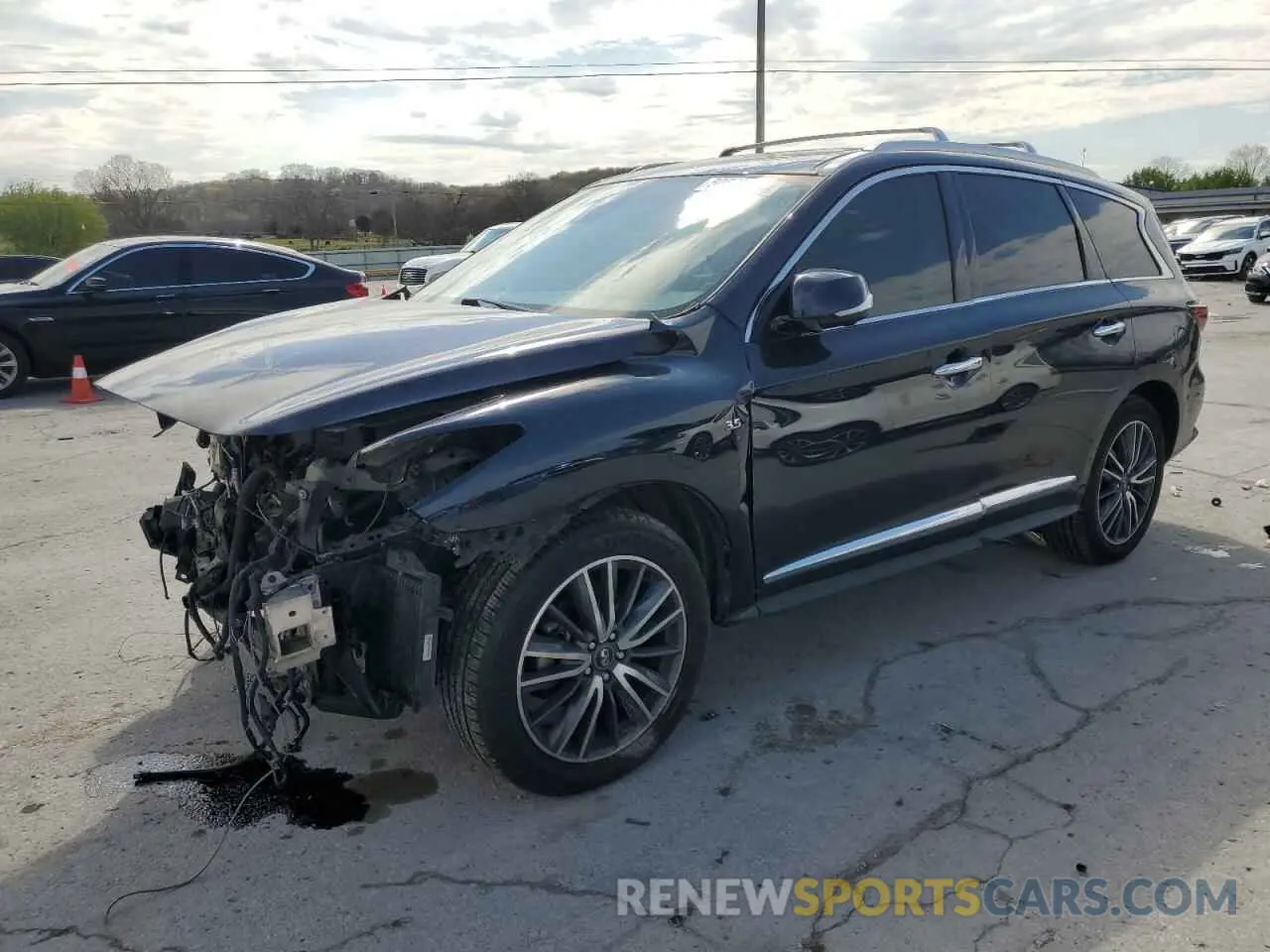1 Фотография поврежденного автомобиля 5N1DL0MM4KC568531 INFINITI QX60 2019