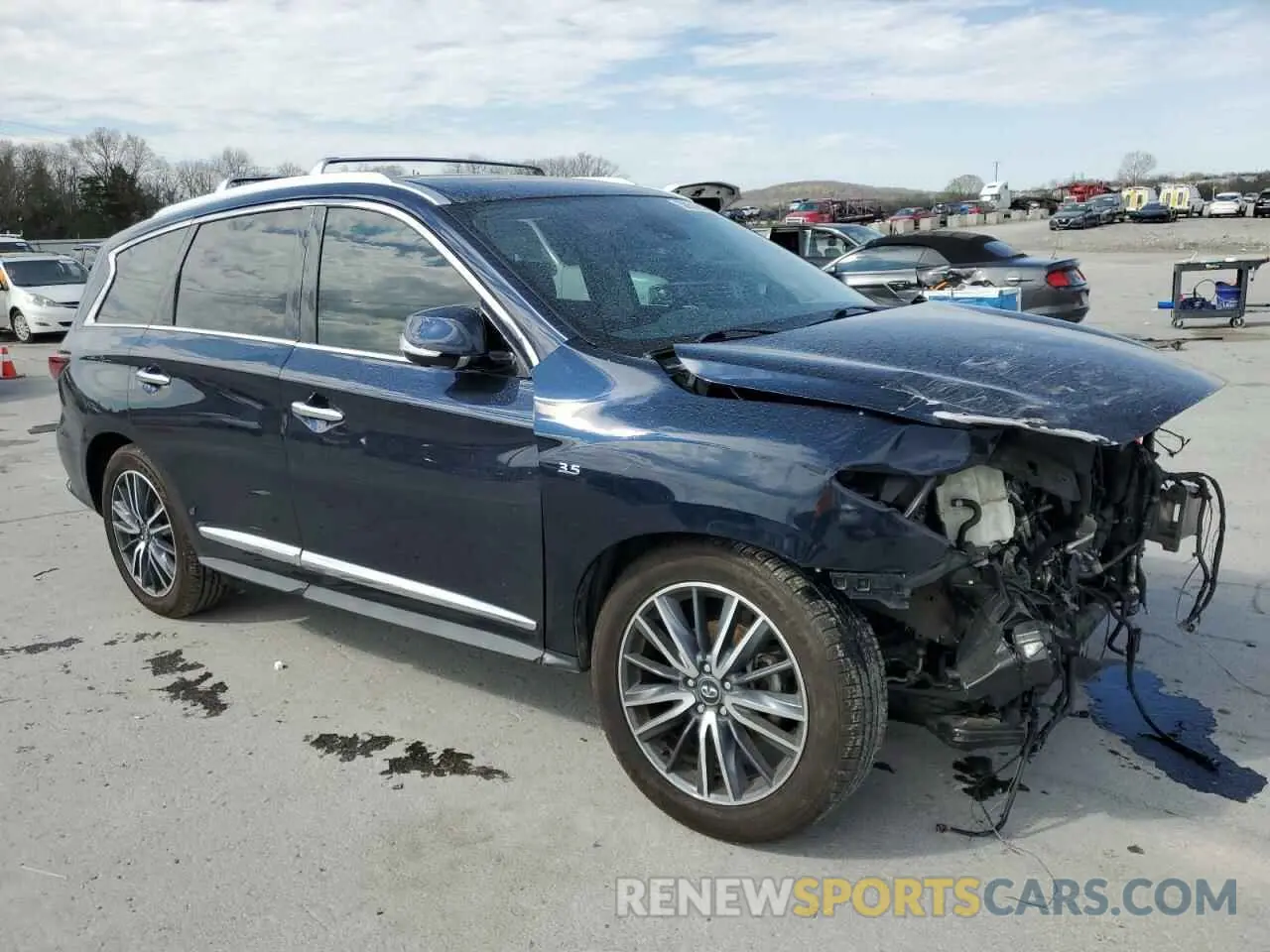 4 Фотография поврежденного автомобиля 5N1DL0MM4KC568531 INFINITI QX60 2019