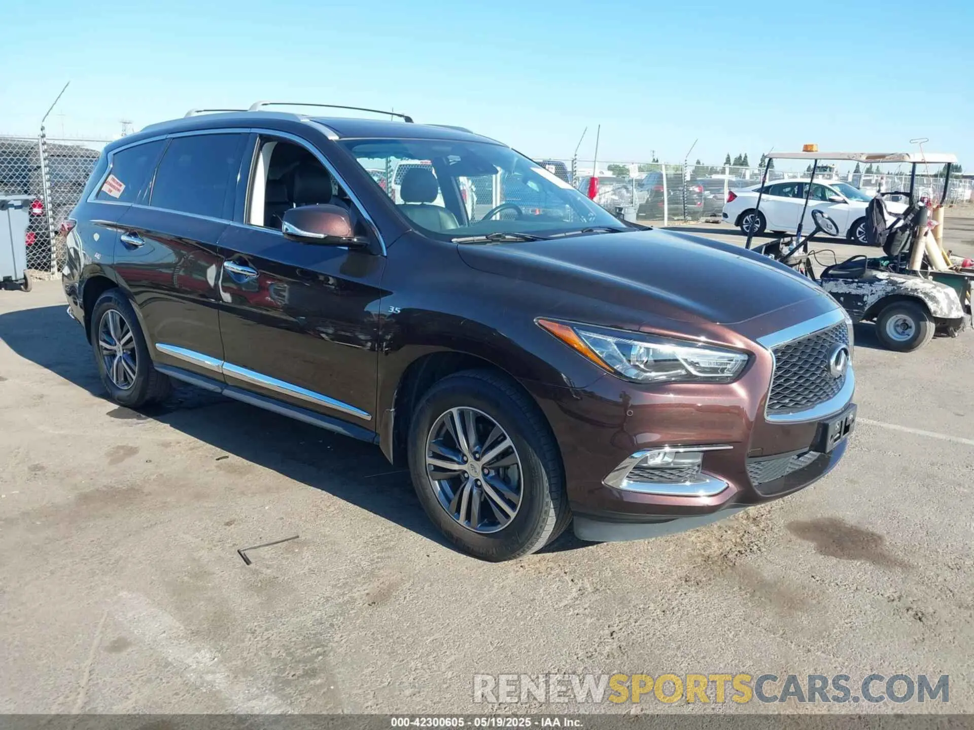 1 Фотография поврежденного автомобиля 5N1DL0MM4KC569307 INFINITI QX60 2019
