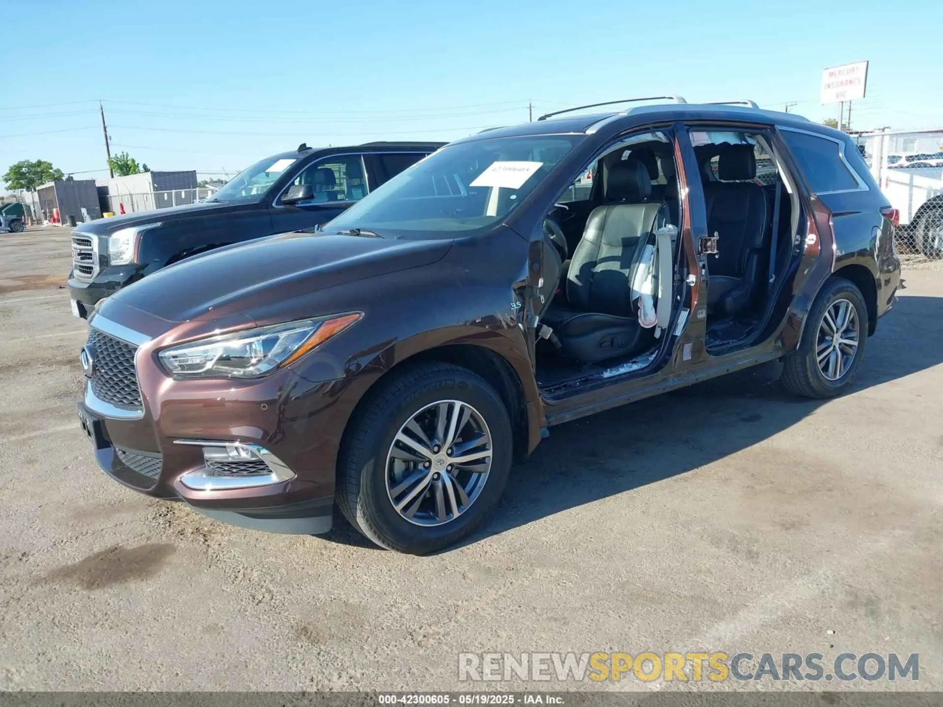 2 Фотография поврежденного автомобиля 5N1DL0MM4KC569307 INFINITI QX60 2019