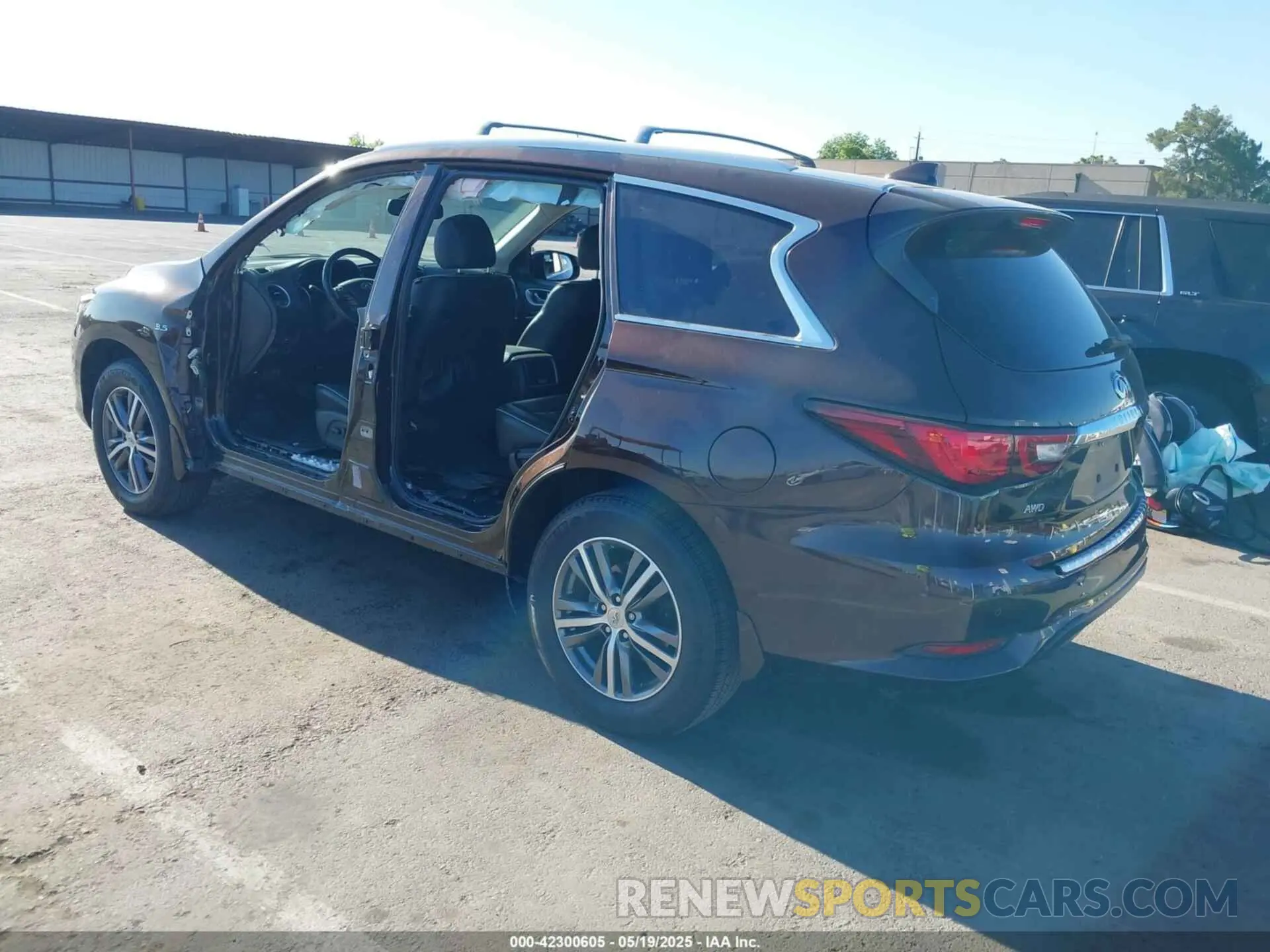 3 Фотография поврежденного автомобиля 5N1DL0MM4KC569307 INFINITI QX60 2019