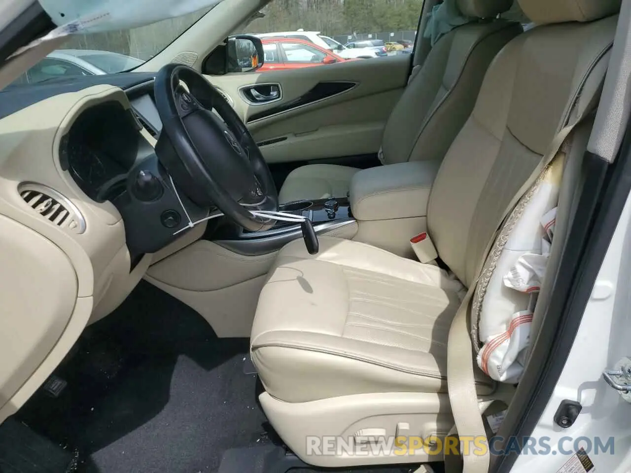 7 Photograph of a damaged car 5N1DL0MM5KC533156 INFINITI QX60 2019