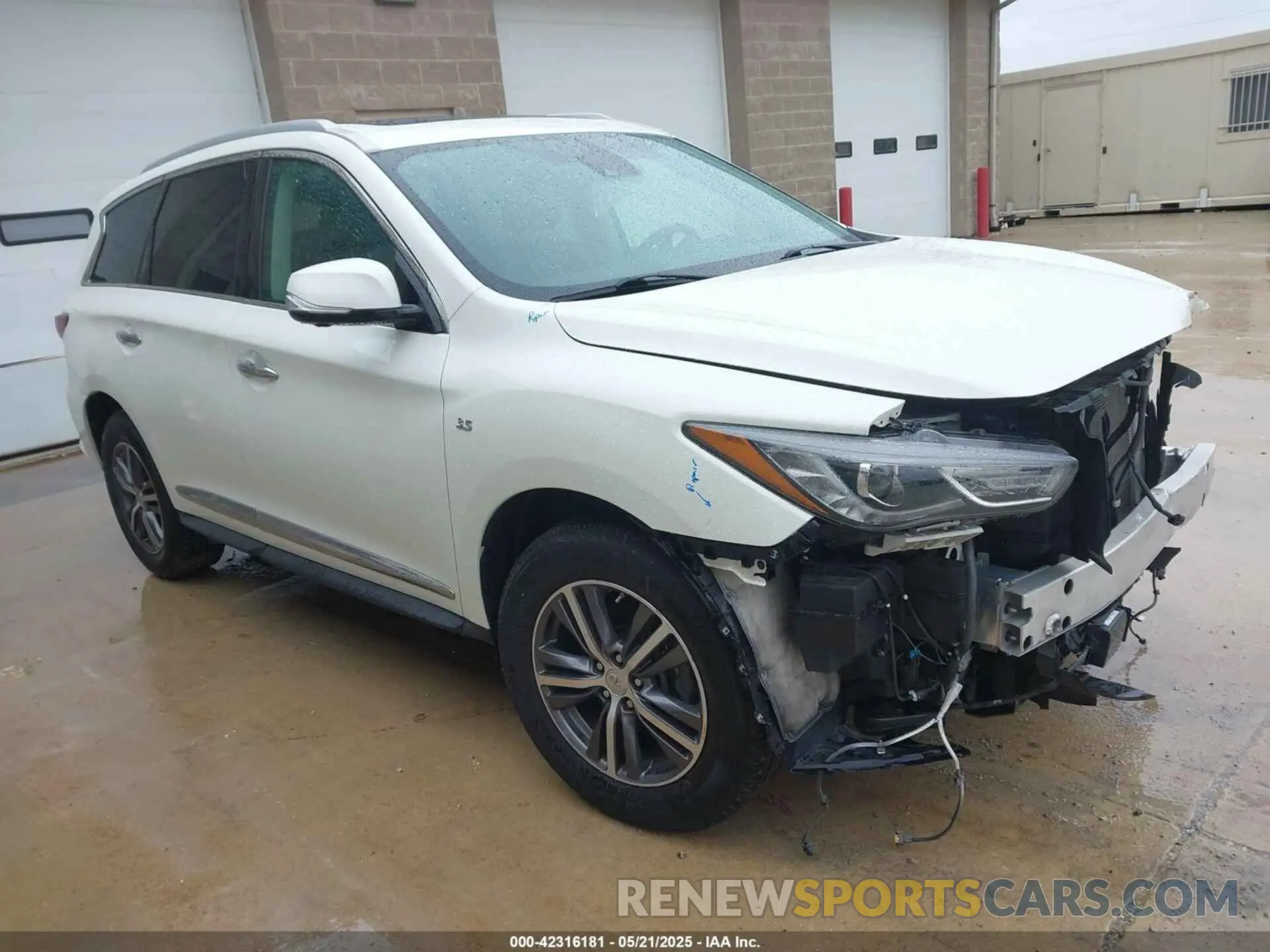 1 Фотография поврежденного автомобиля 5N1DL0MM6KC506158 INFINITI QX60 2019