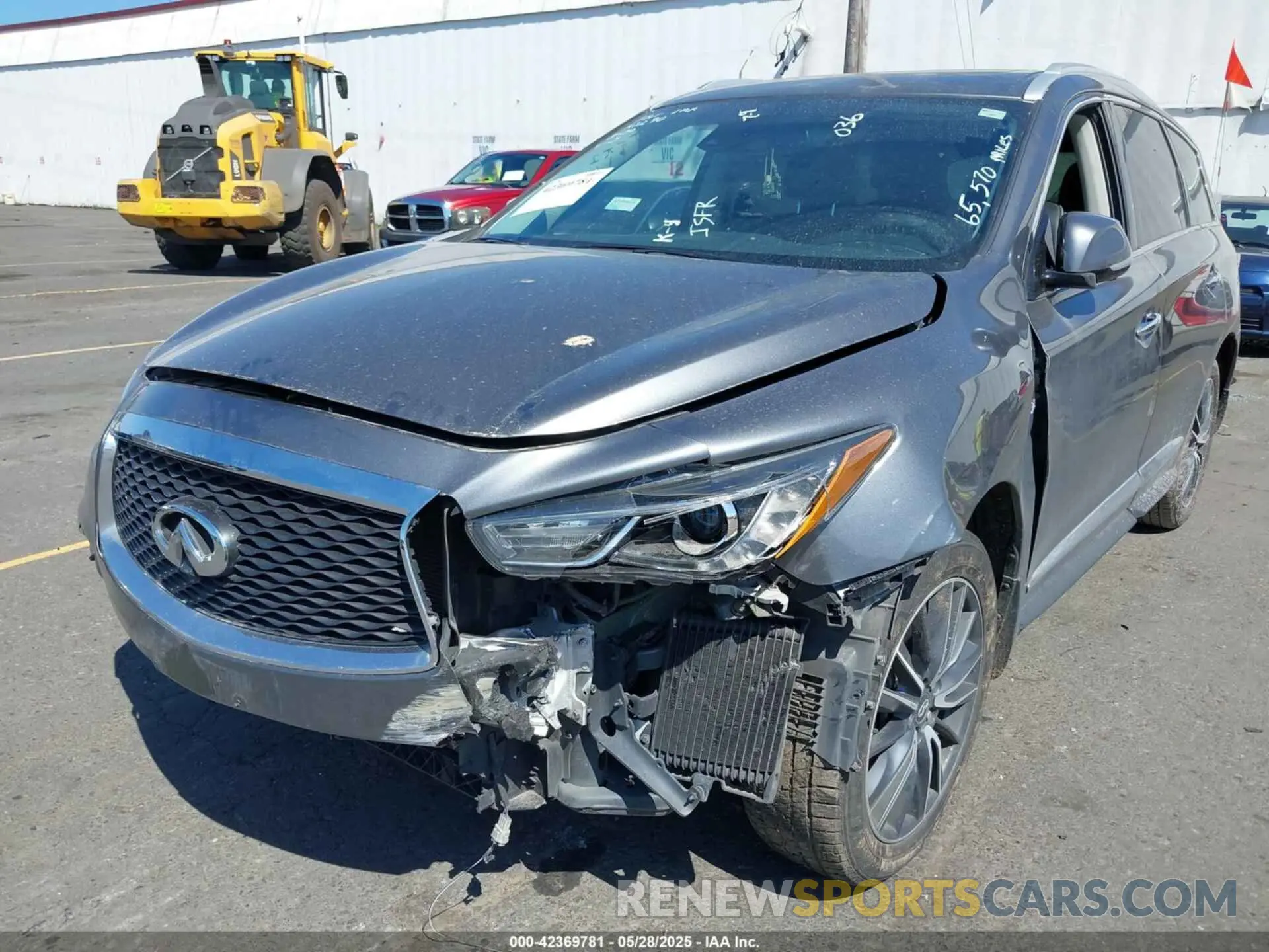 6 Photograph of a damaged car 5N1DL0MM6KC558342 INFINITI QX60 2019