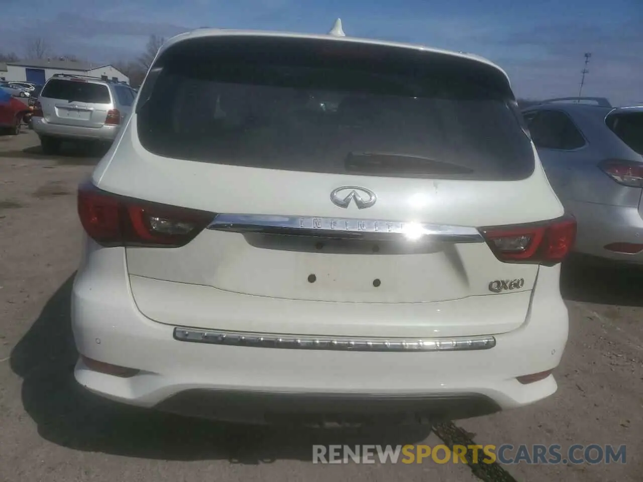 6 Фотография поврежденного автомобиля 5N1DL0MM7KC507321 INFINITI QX60 2019