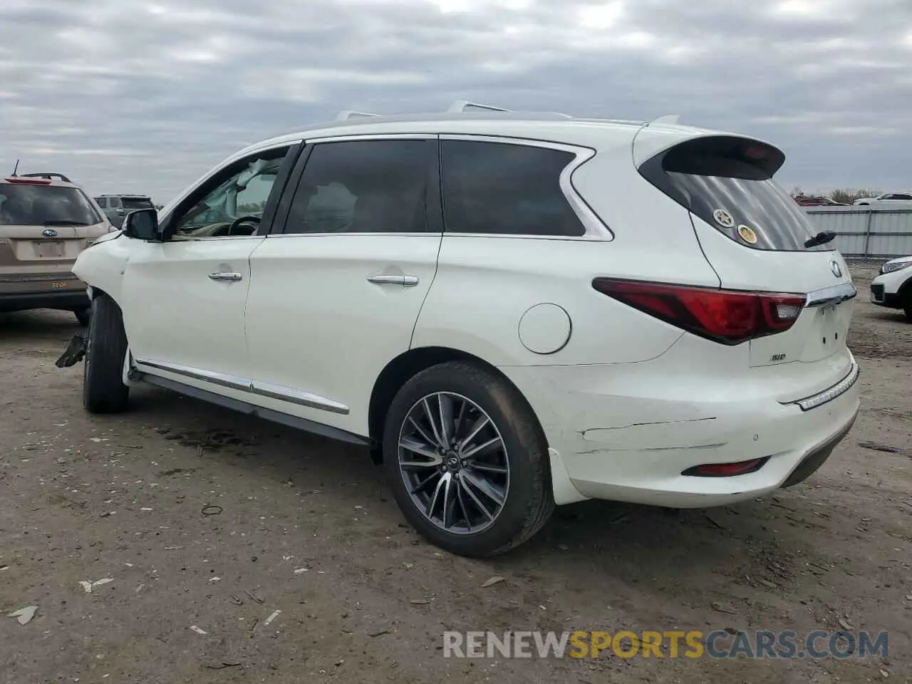 2 Photograph of a damaged car 5N1DL0MM7KC523230 INFINITI QX60 2019