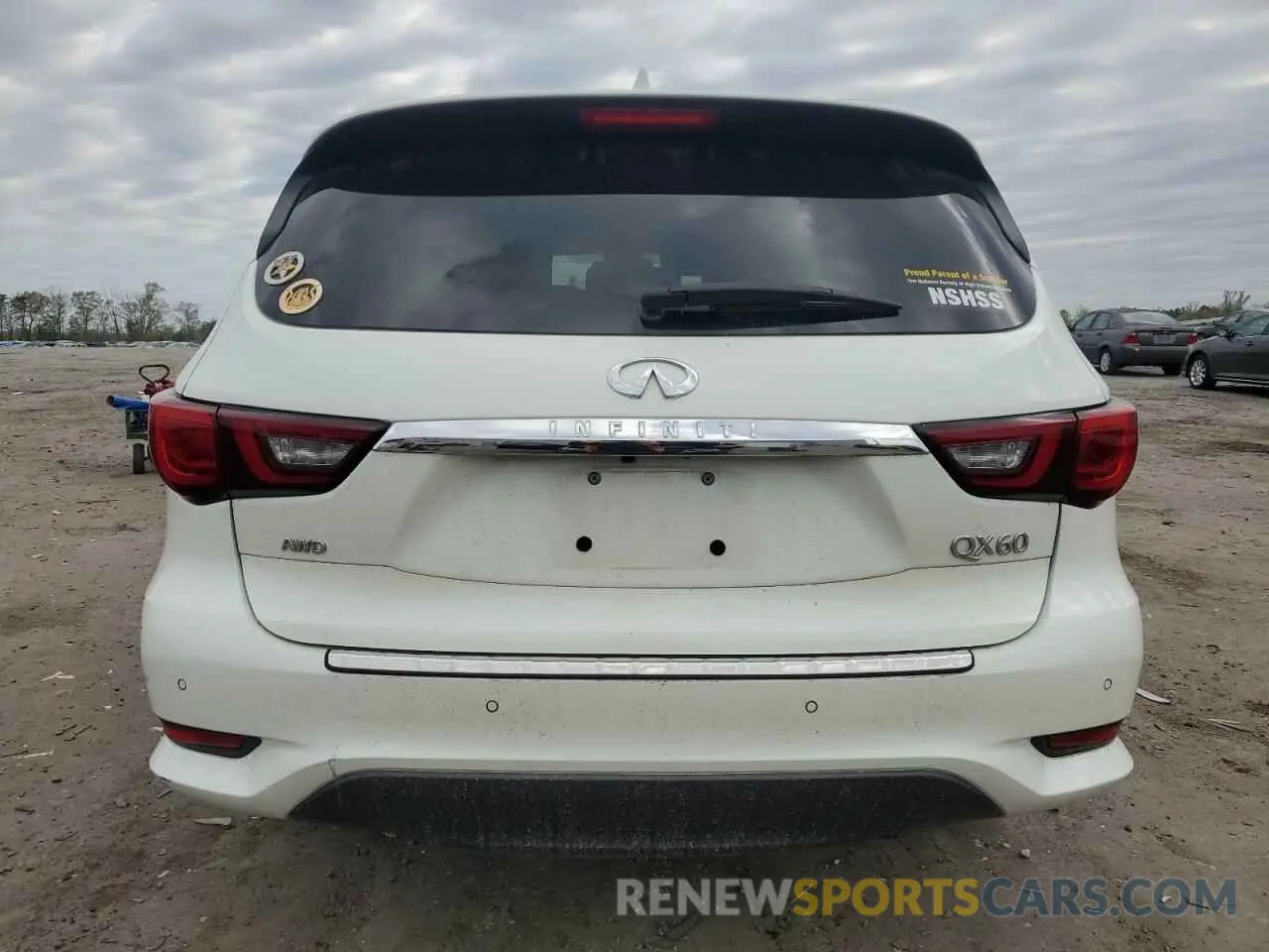 6 Photograph of a damaged car 5N1DL0MM7KC523230 INFINITI QX60 2019