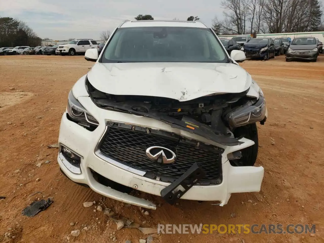 5 Photograph of a damaged car 5N1DL0MM7KC526872 INFINITI QX60 2019