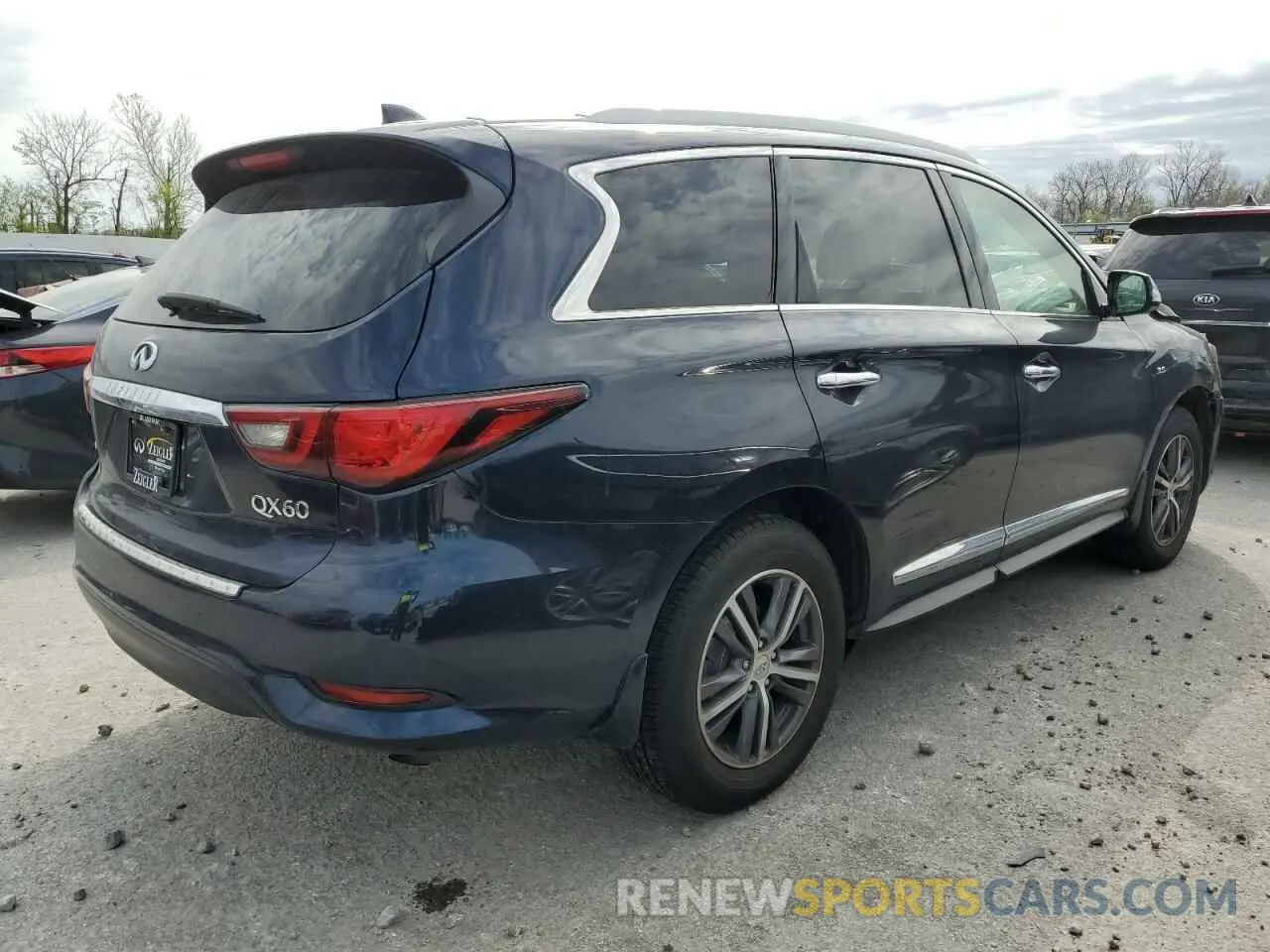 3 Photograph of a damaged car 5N1DL0MM7KC548550 INFINITI QX60 2019