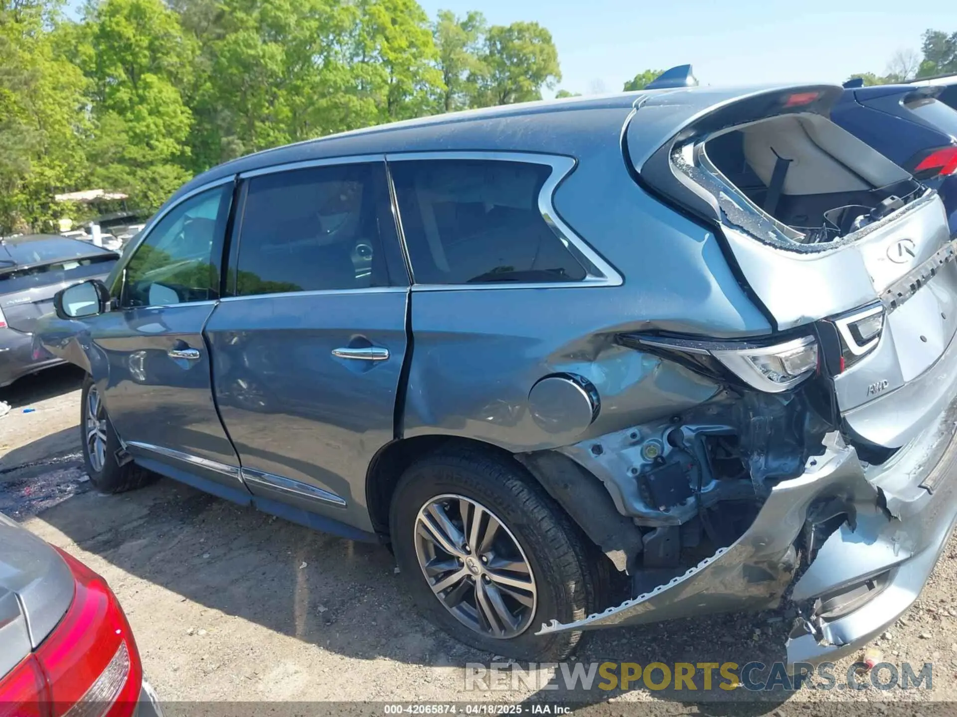 14 Фотография поврежденного автомобиля 5N1DL0MM7KC567051 INFINITI QX60 2019
