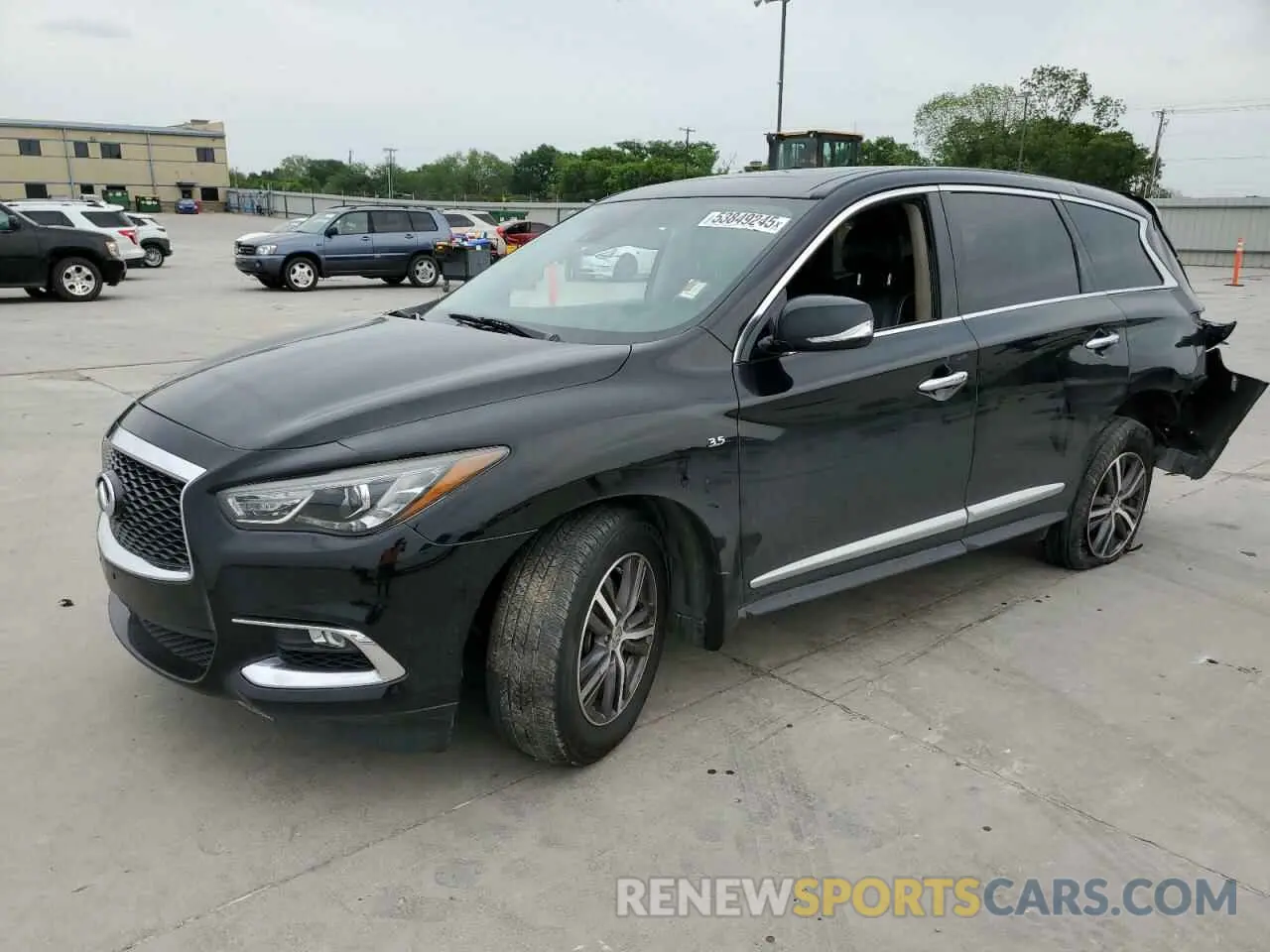 1 Фотография поврежденного автомобиля 5N1DL0MM8KC531336 INFINITI QX60 2019