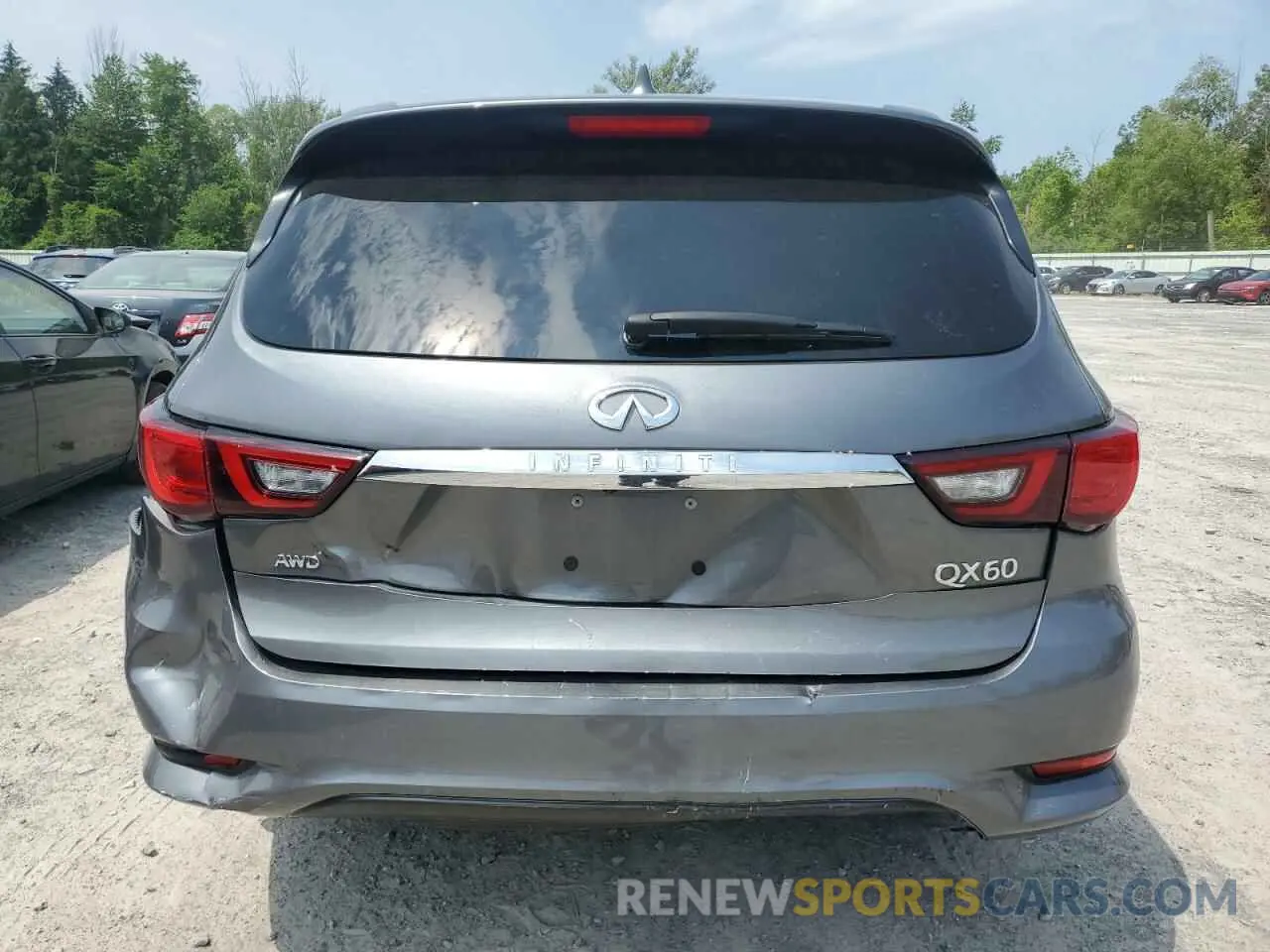 6 Photograph of a damaged car 5N1DL0MM8KC534334 INFINITI QX60 2019
