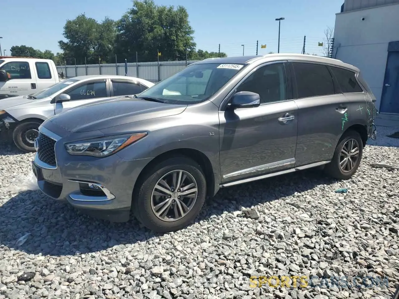1 Фотография поврежденного автомобиля 5N1DL0MM9KC504209 INFINITI QX60 2019
