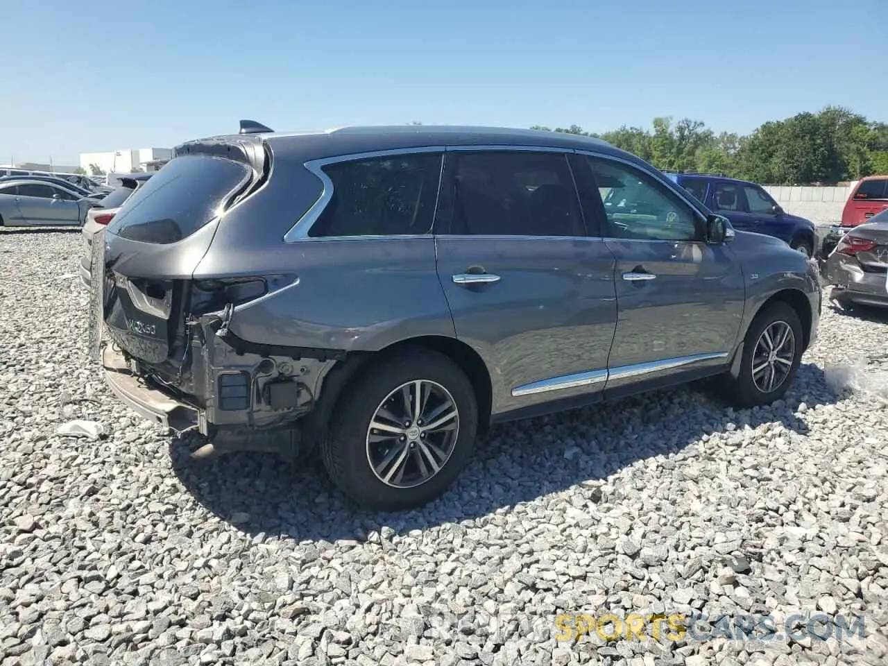 3 Фотография поврежденного автомобиля 5N1DL0MM9KC504209 INFINITI QX60 2019