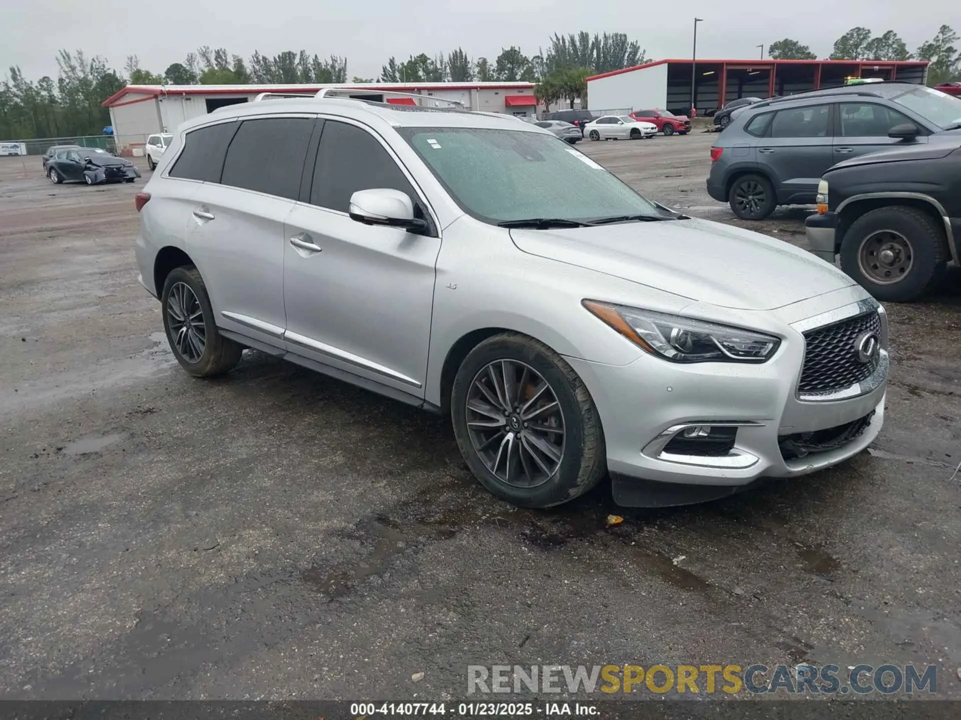 1 Photograph of a damaged car 5N1DL0MM9KC534133 INFINITI QX60 2019