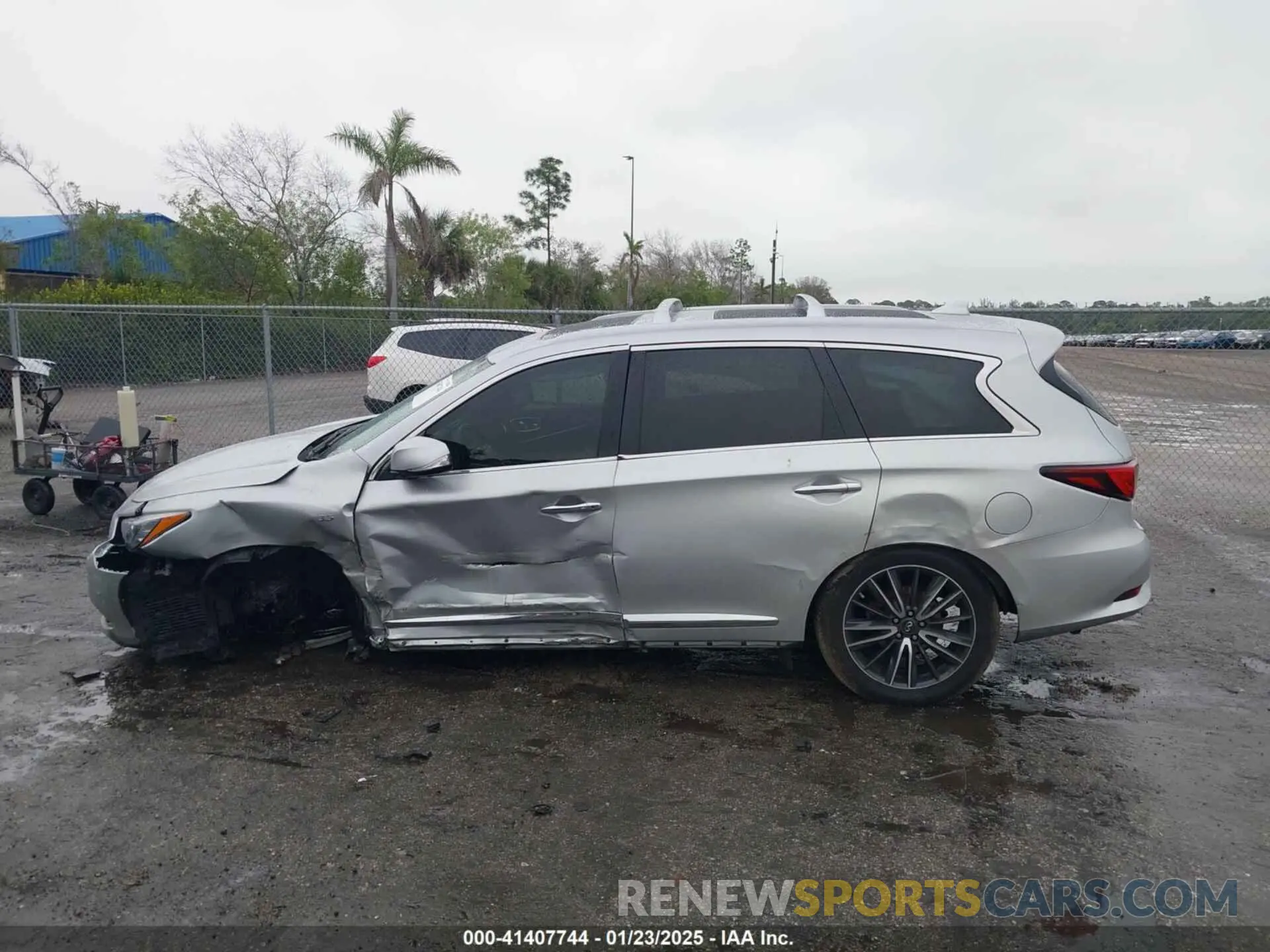 6 Photograph of a damaged car 5N1DL0MM9KC534133 INFINITI QX60 2019