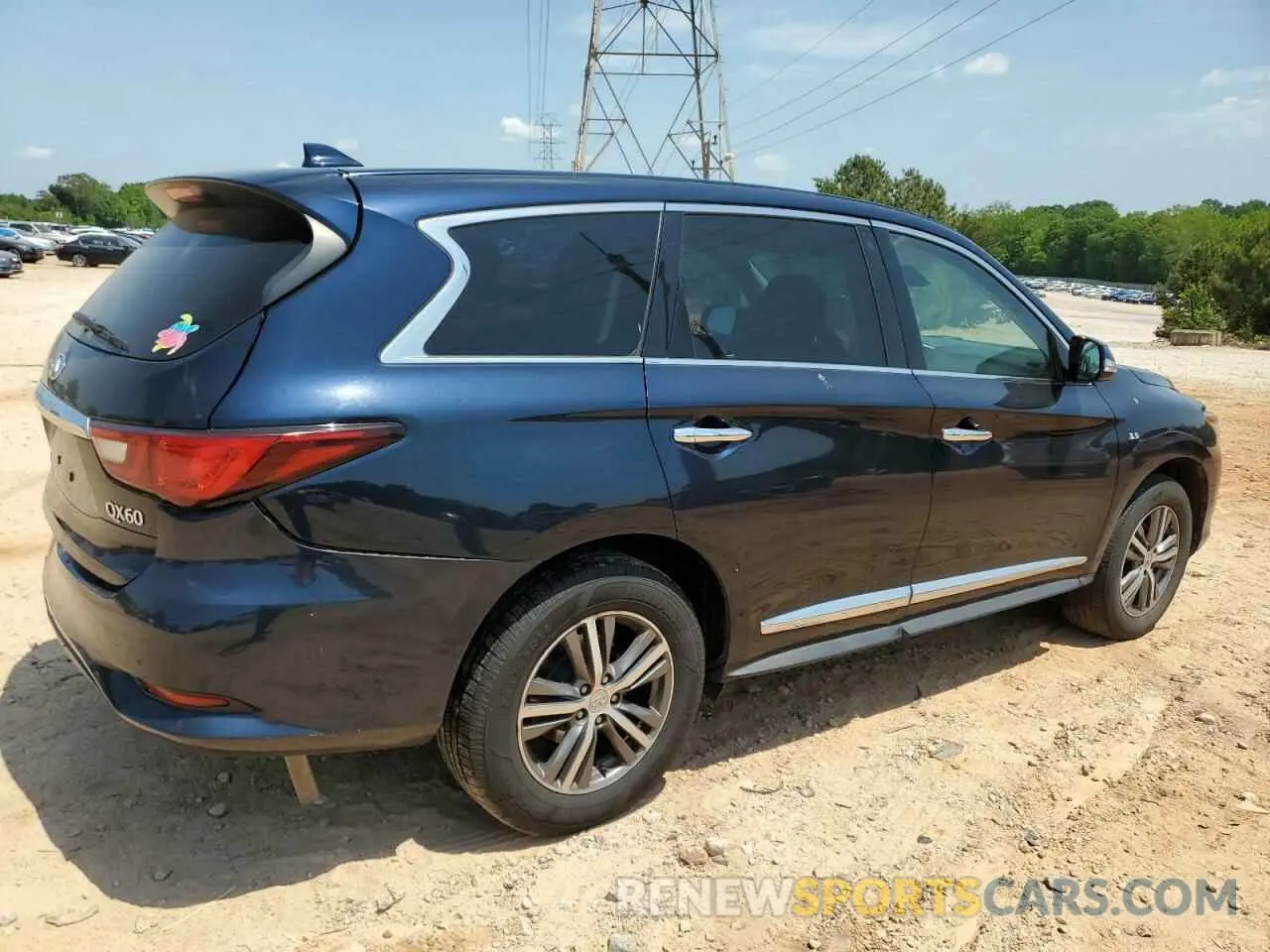 3 Photograph of a damaged car 5N1DL0MM9KC567715 INFINITI QX60 2019