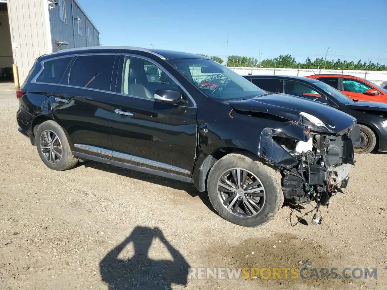 4 Фотография поврежденного автомобиля 5N1DL0MMXKC512304 INFINITI QX60 2019
