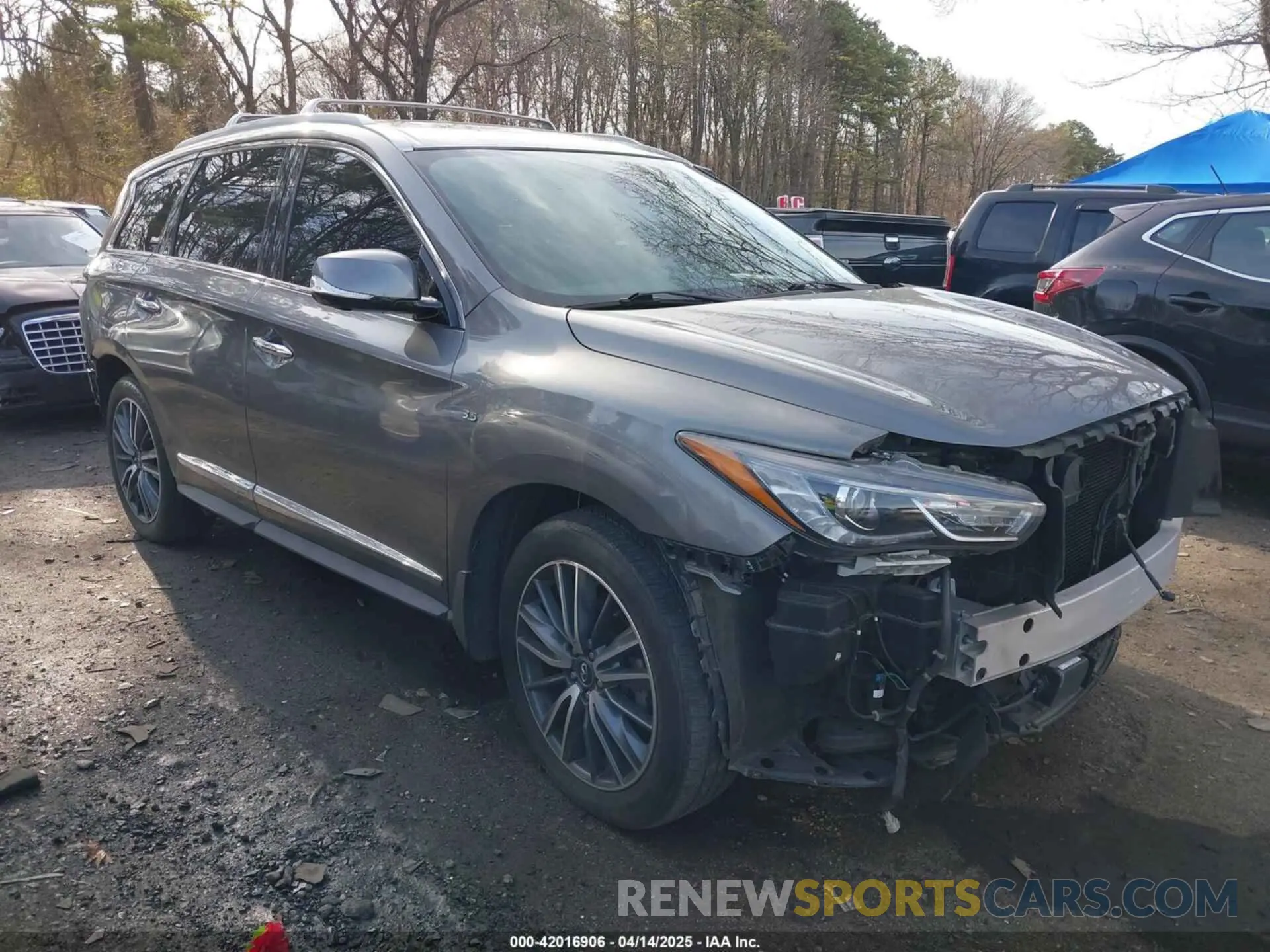 1 Фотография поврежденного автомобиля 5N1DL0MMXKC557498 INFINITI QX60 2019