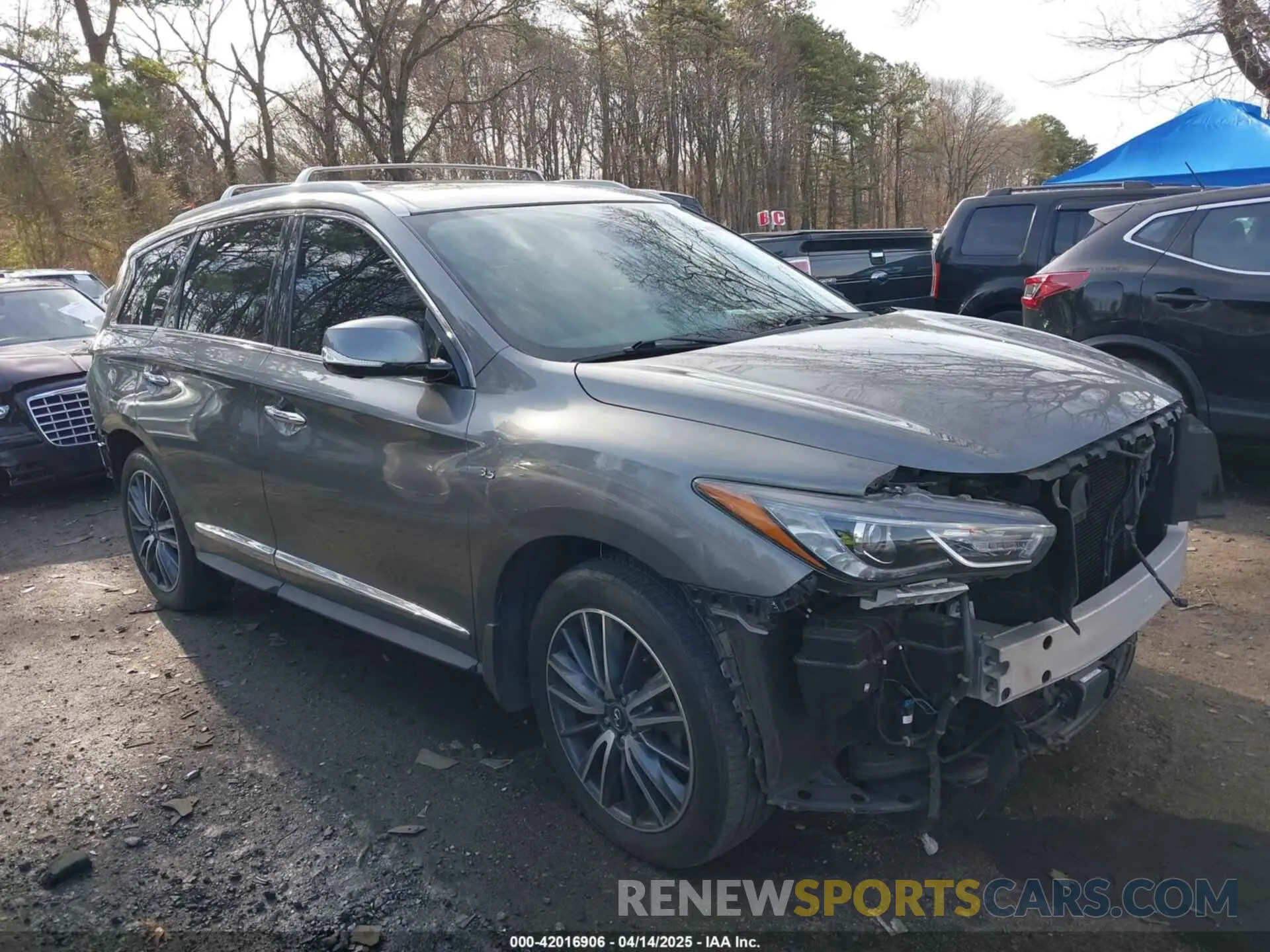 13 Фотография поврежденного автомобиля 5N1DL0MMXKC557498 INFINITI QX60 2019