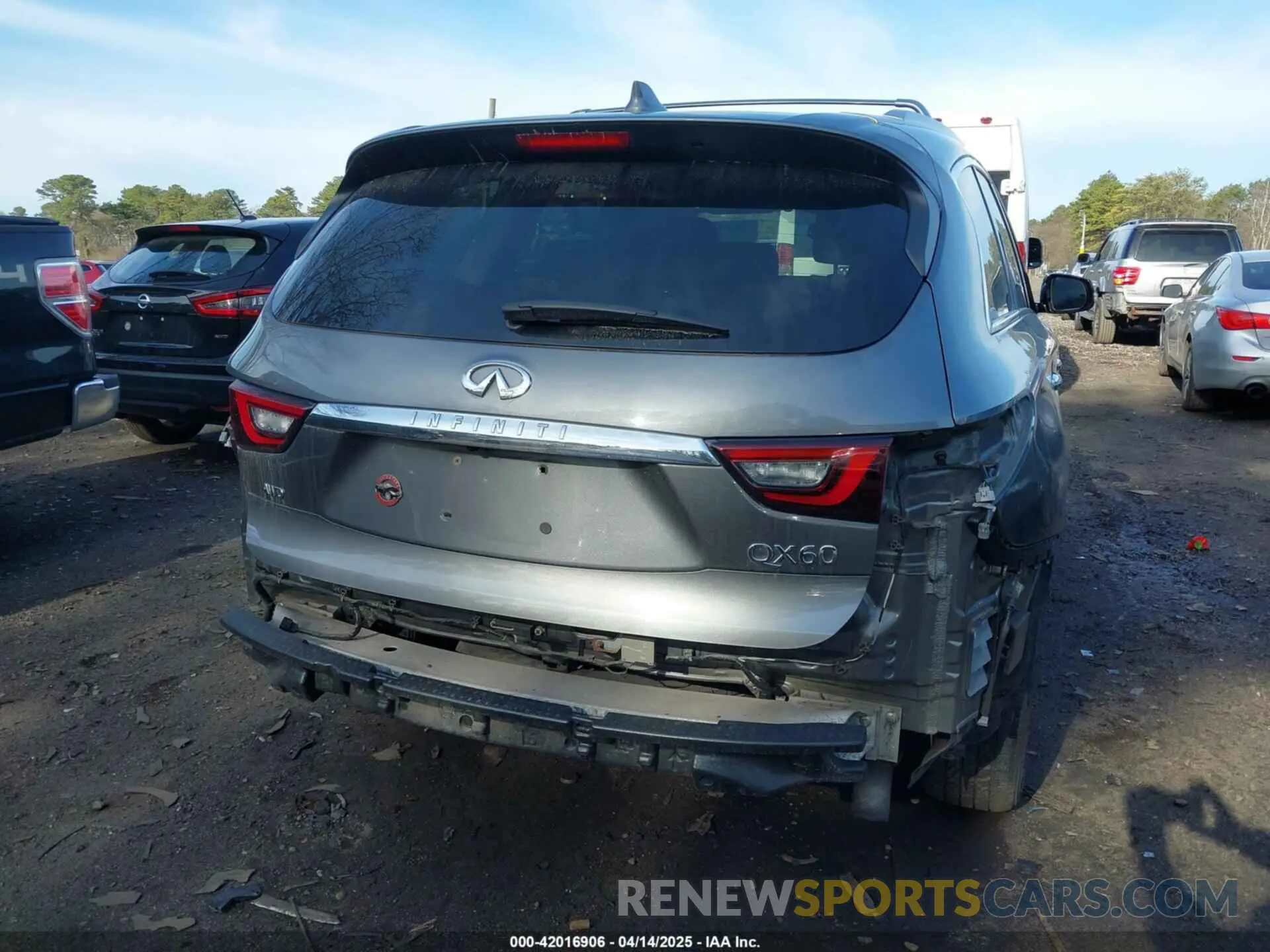 16 Фотография поврежденного автомобиля 5N1DL0MMXKC557498 INFINITI QX60 2019