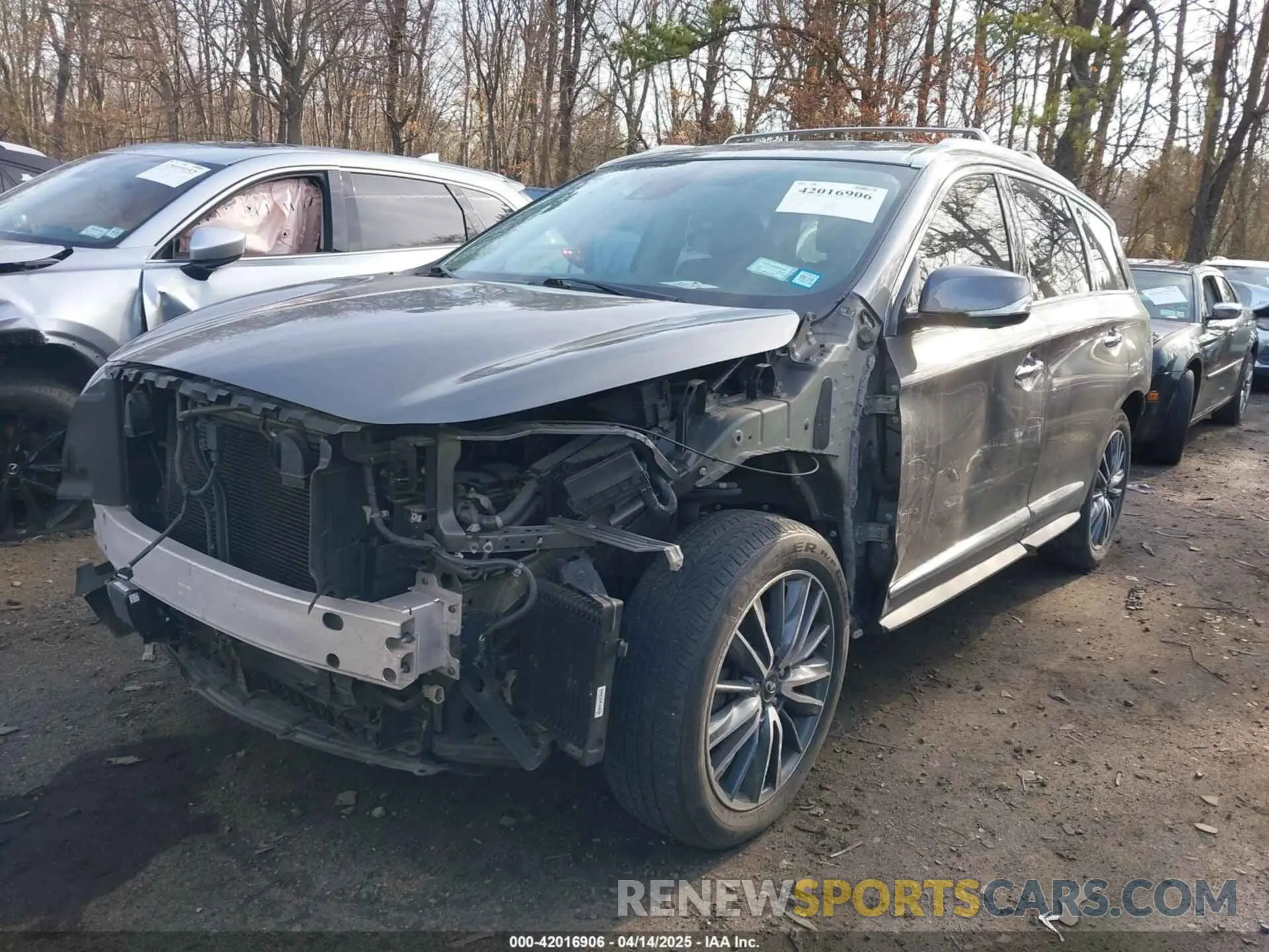 2 Фотография поврежденного автомобиля 5N1DL0MMXKC557498 INFINITI QX60 2019