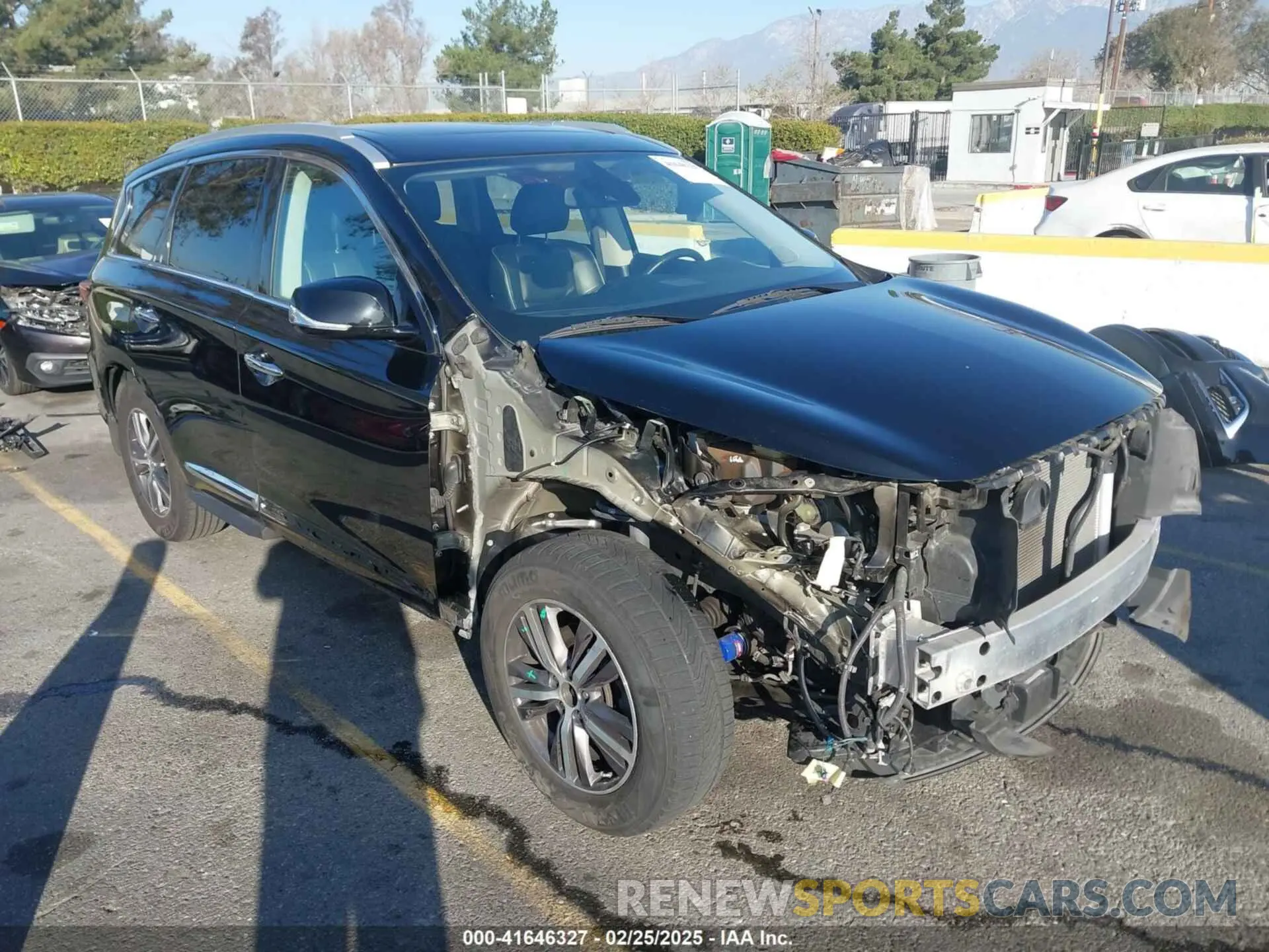 1 Фотография поврежденного автомобиля 5N1DL0MN0KC502373 INFINITI QX60 2019