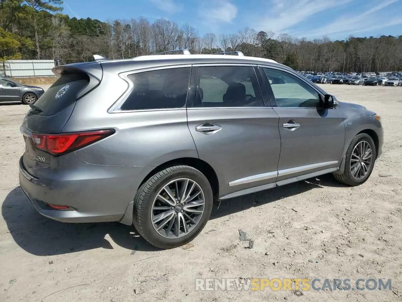 3 Photograph of a damaged car 5N1DL0MN0KC509856 INFINITI QX60 2019