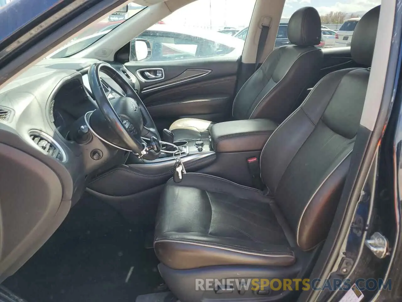 7 Photograph of a damaged car 5N1DL0MN0KC569460 INFINITI QX60 2019