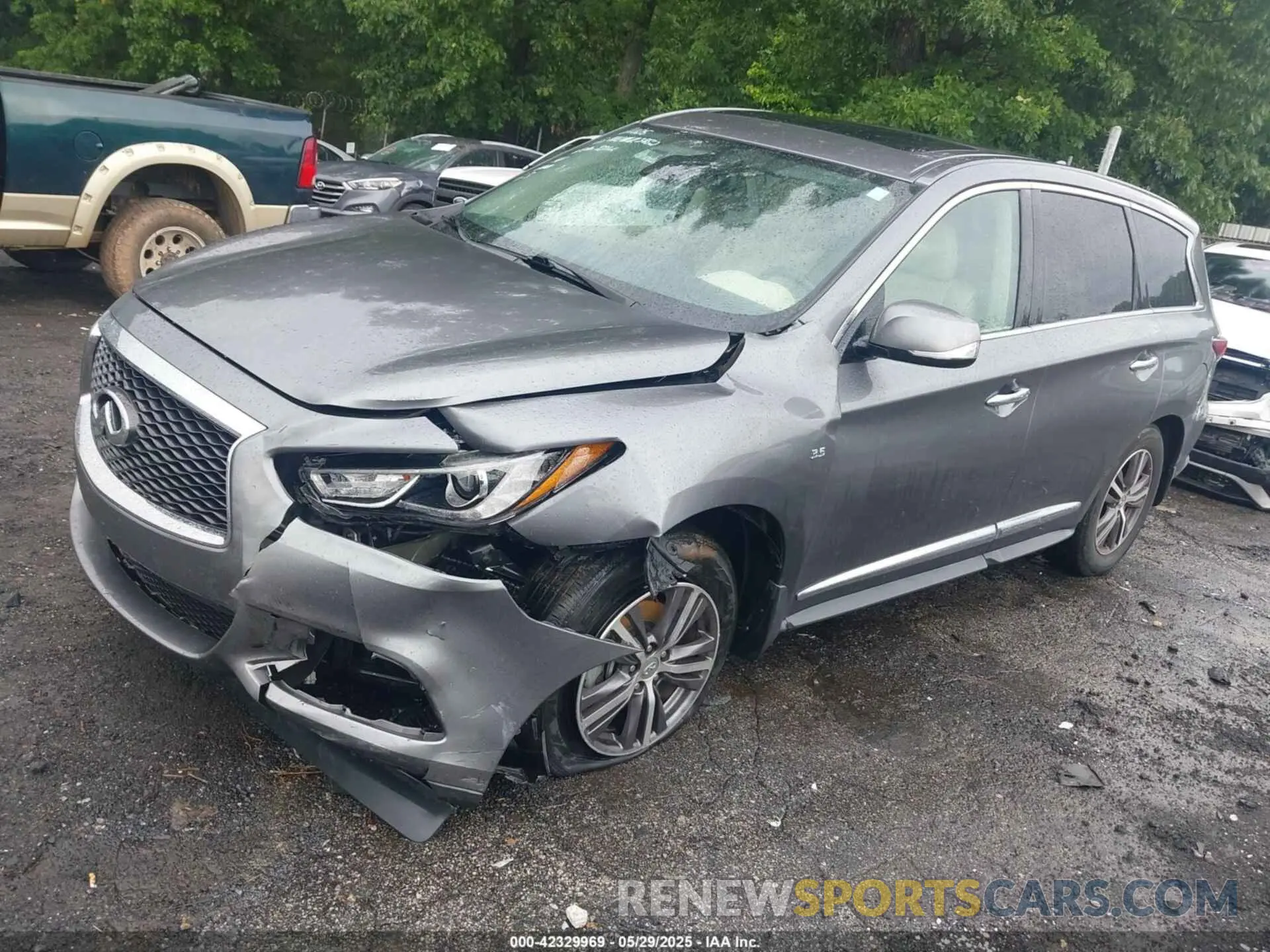 2 Фотография поврежденного автомобиля 5N1DL0MN1KC529212 INFINITI QX60 2019